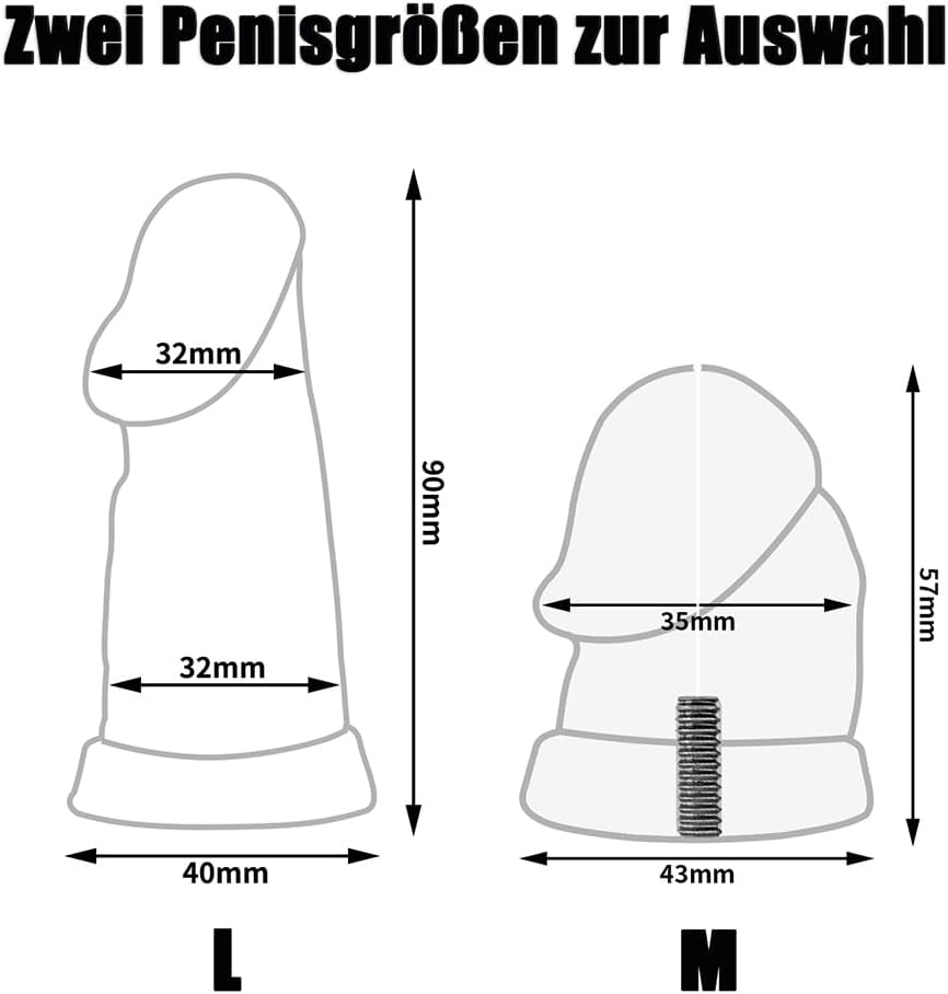 Cinturón de castidad masculino