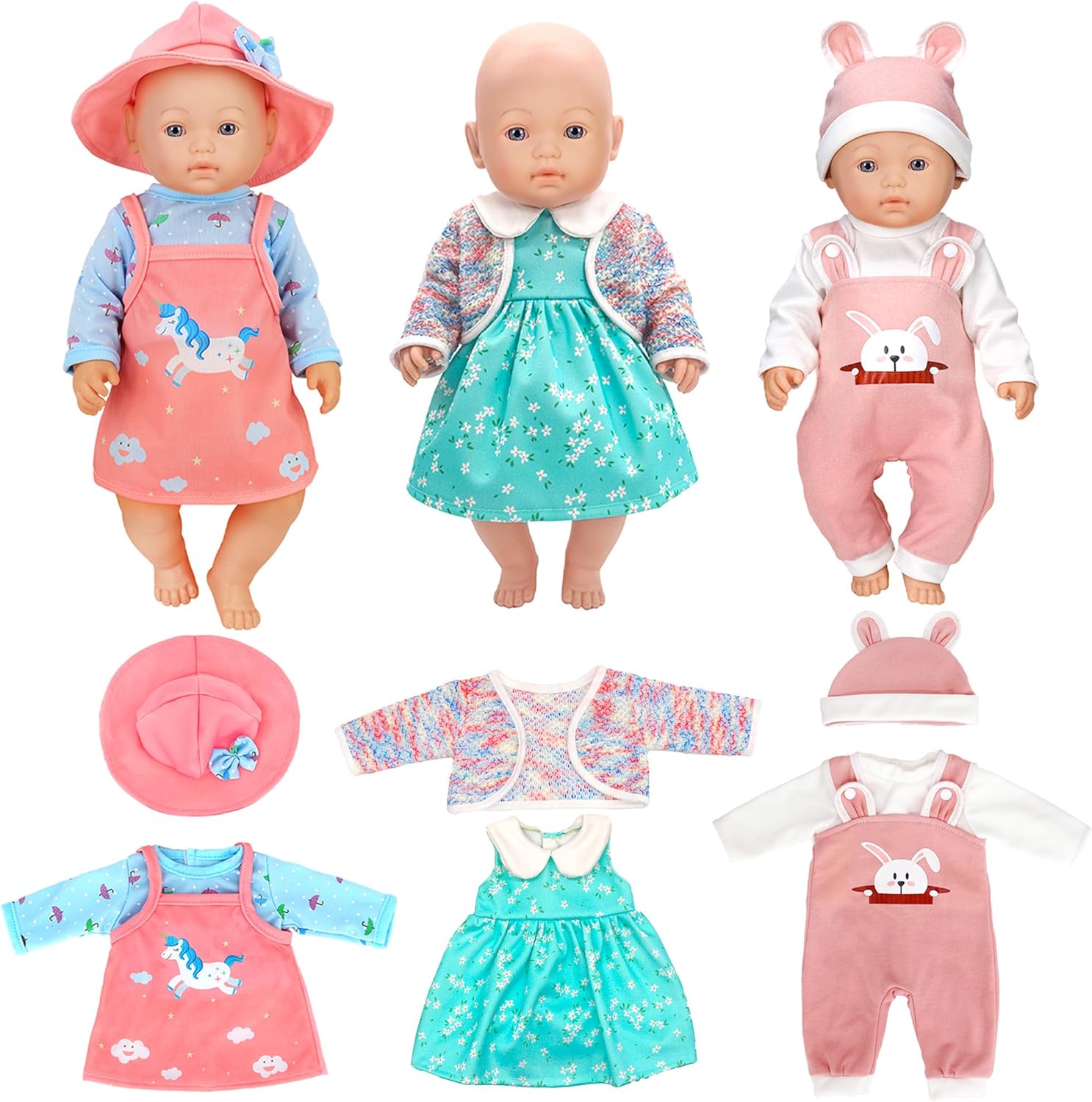 Conjuntos Ropa para Muñecas 43cm