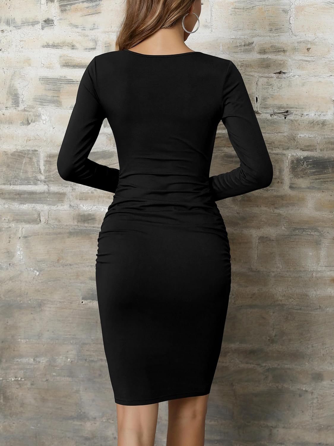 Vestido lápiz entallado mujer