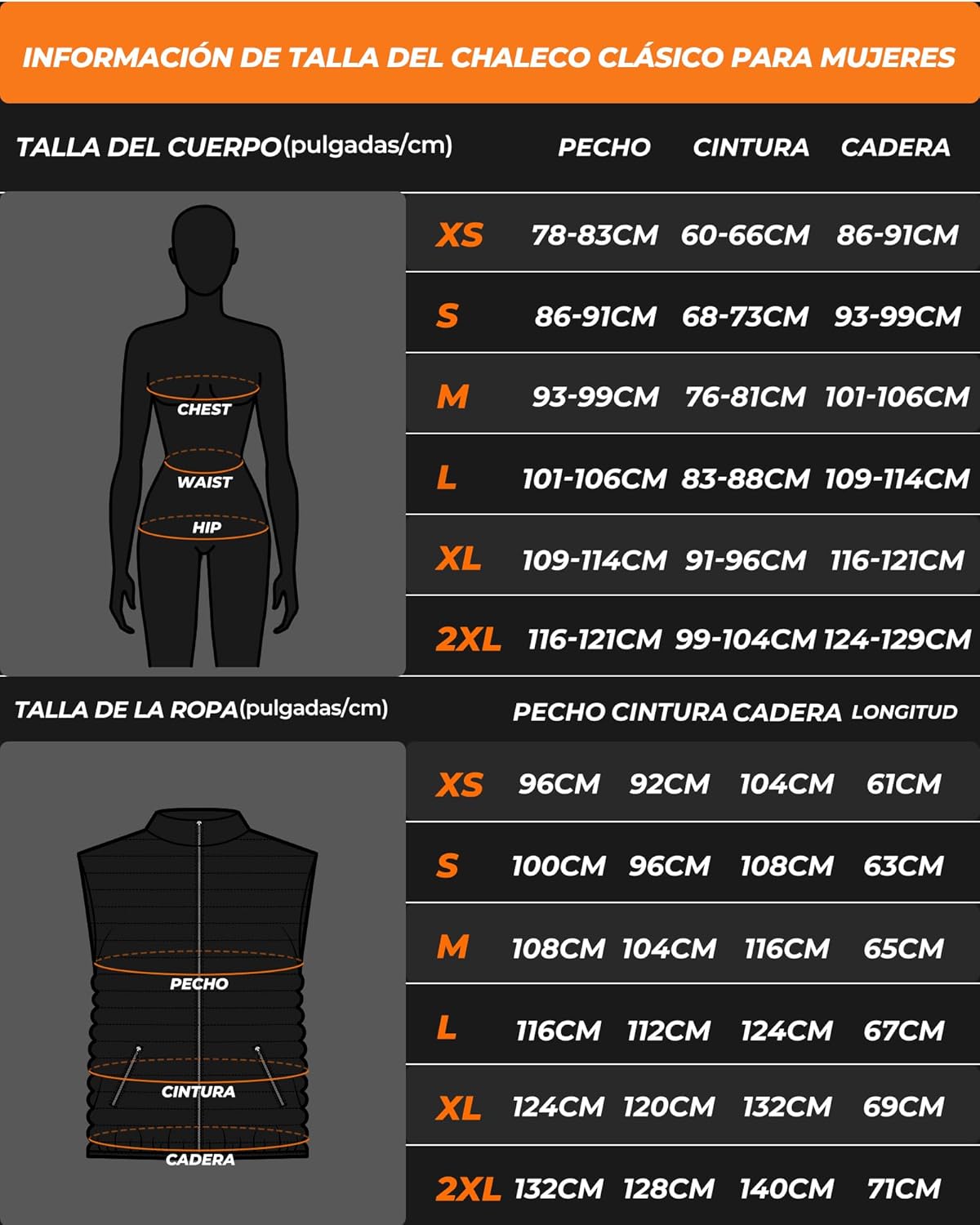 Chaleco Calefactable 9 Áreas