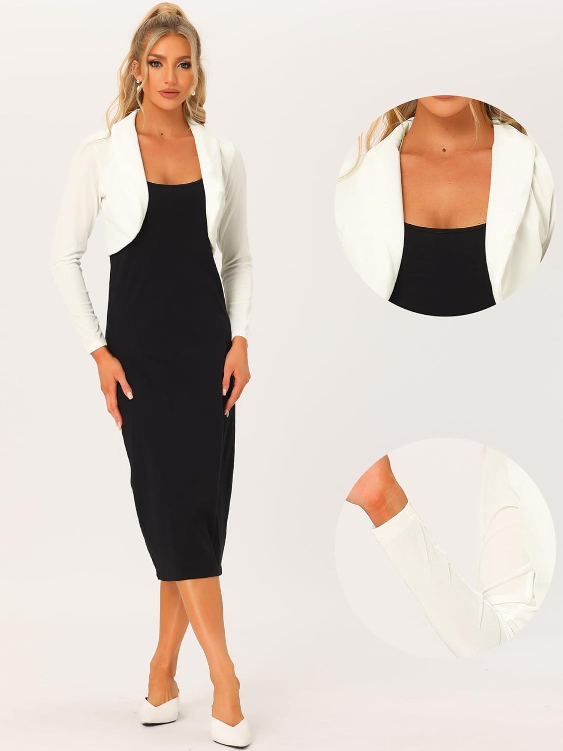 Cardigan Corto de Terciopelo