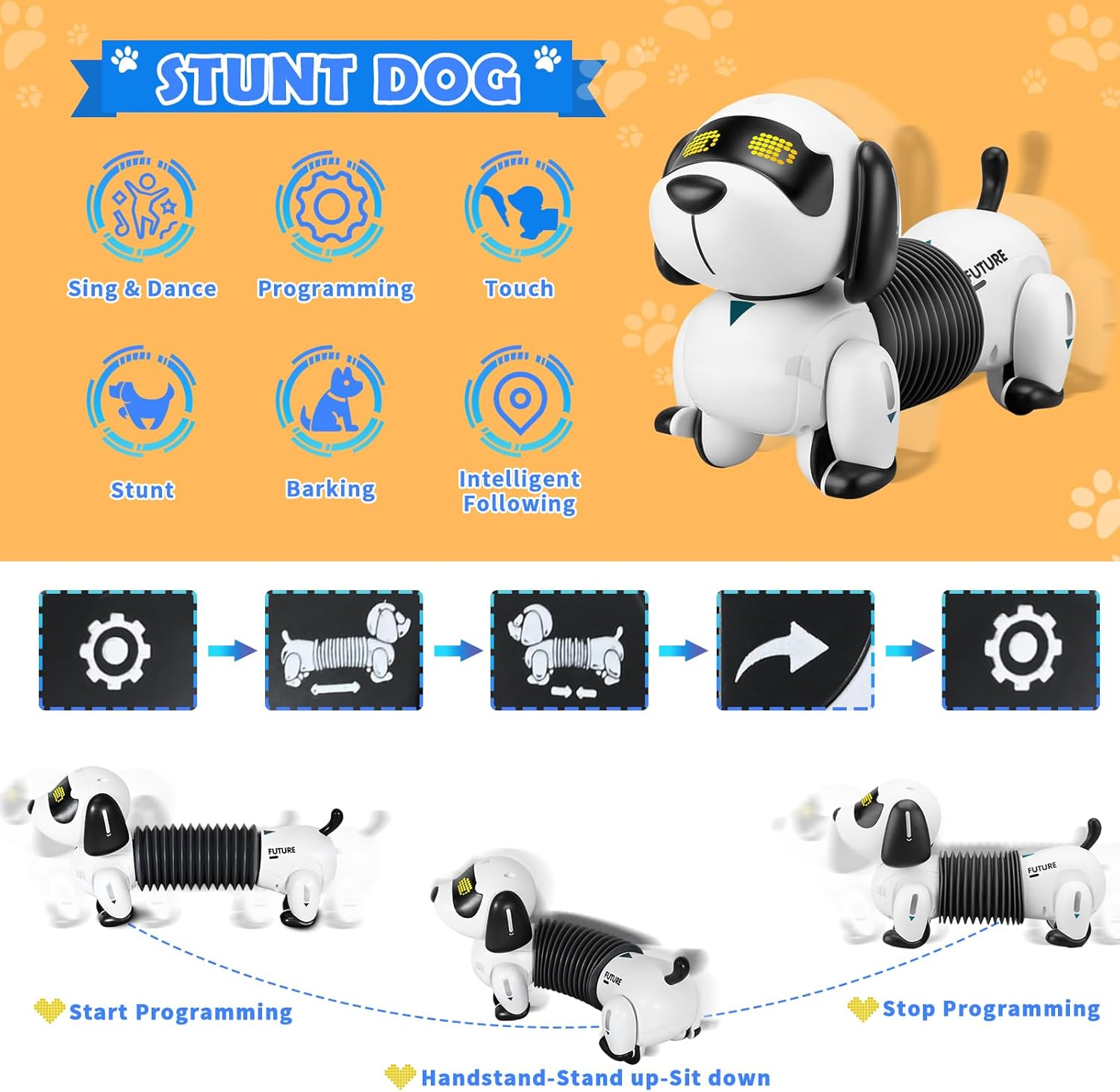 Robot Perro Interactivo para Niños