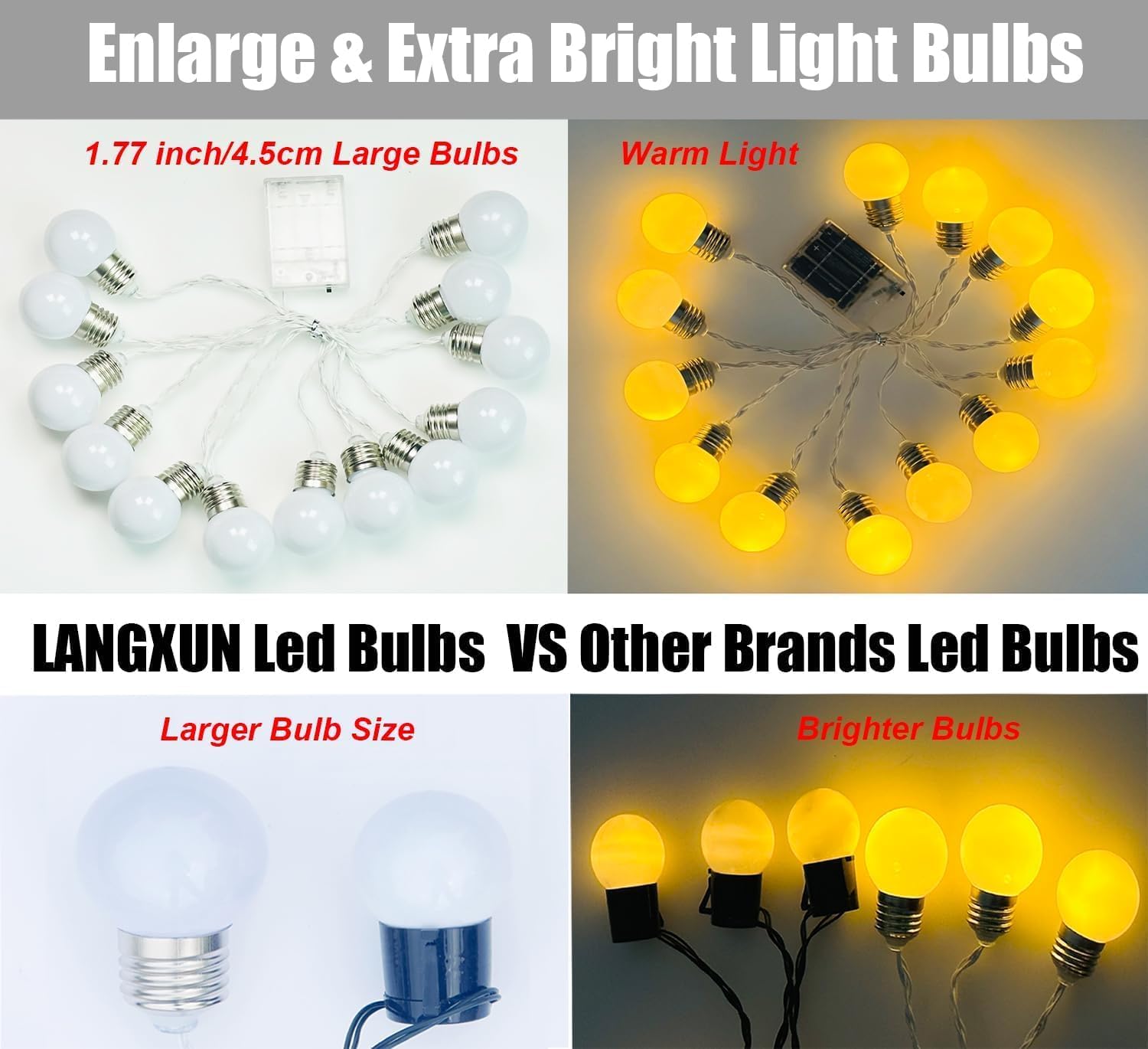 Número LED decorativo 100 cm