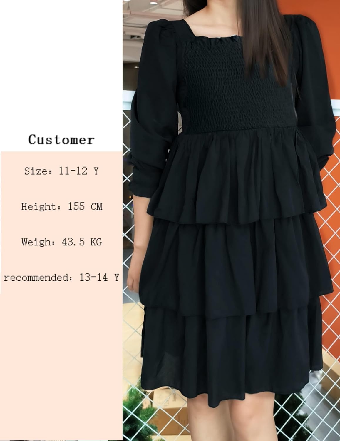 Vestido Elegante Niñas 6-13A