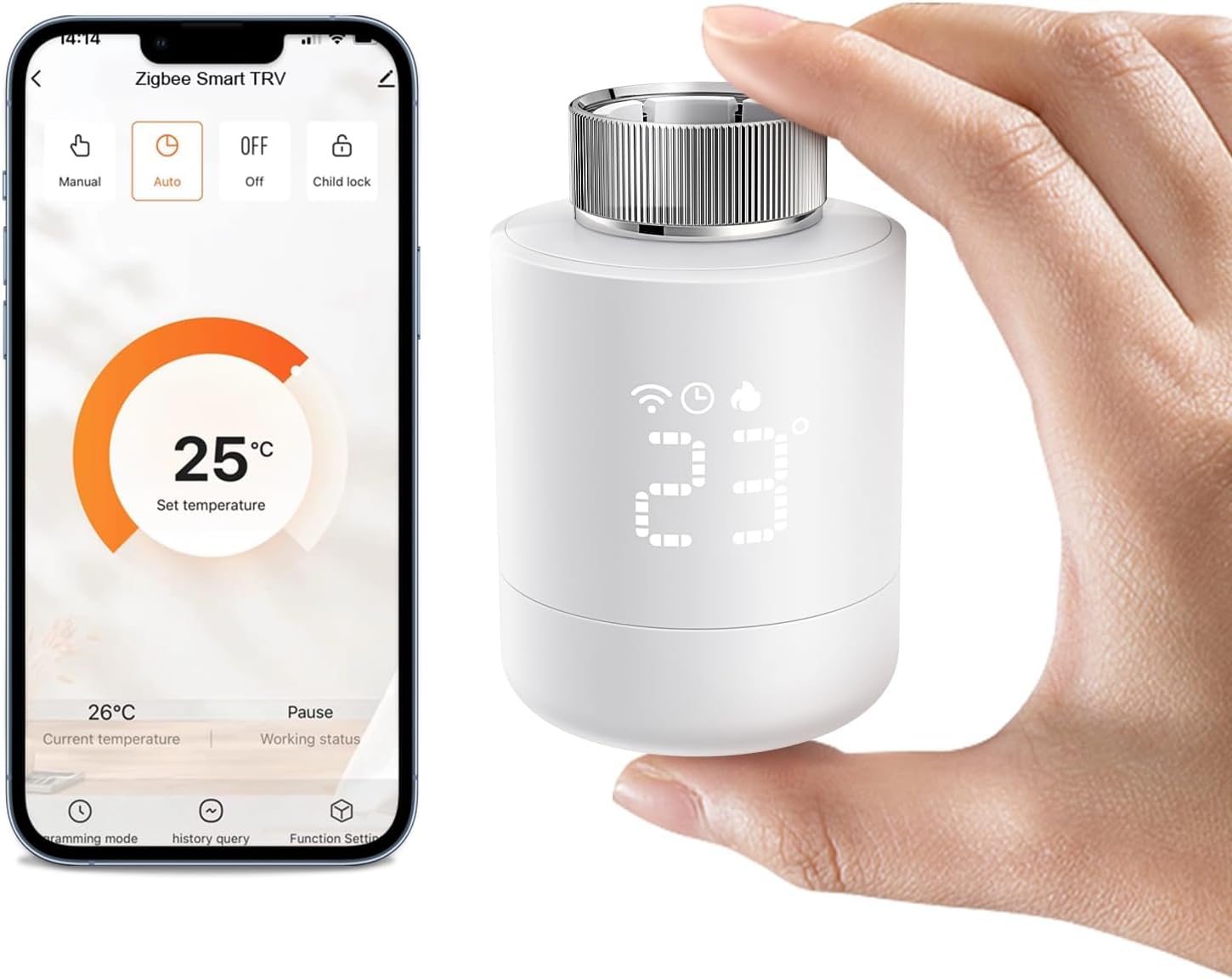 Termostato Zigbee MIUCDA Inteligente