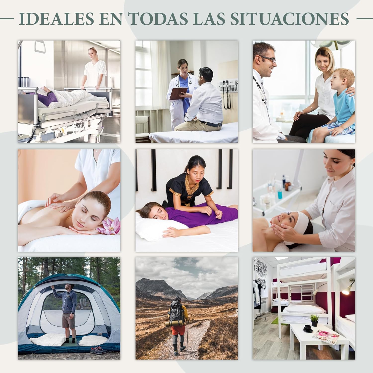 Sábanas Desechables Camilla 80x180cm