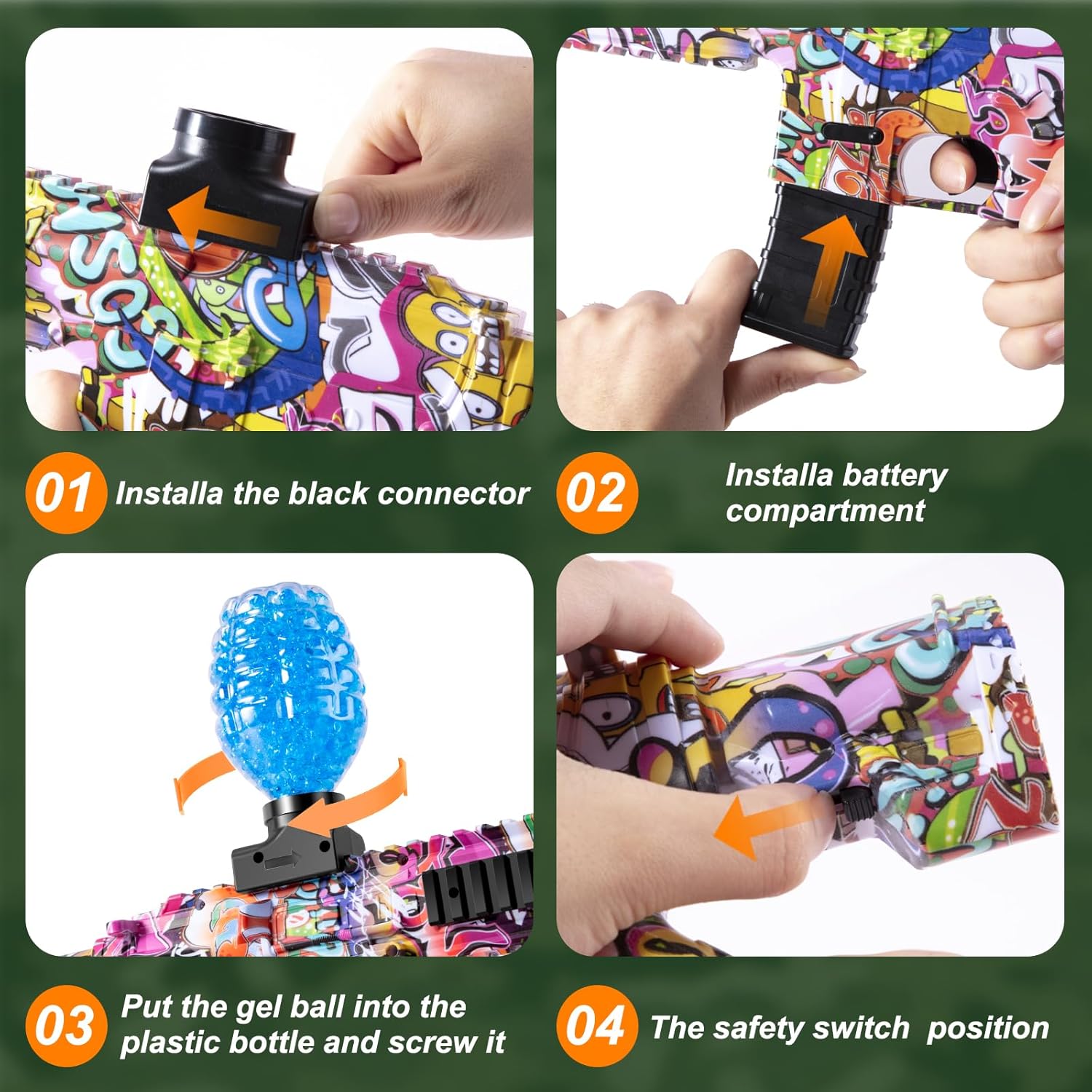 Pistola Gel Blaster Sendowtek