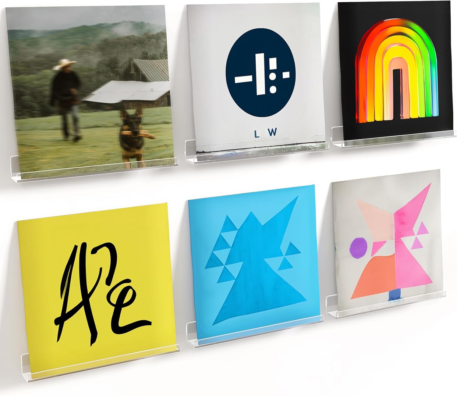 Estantes Flotantes Vinilos 12