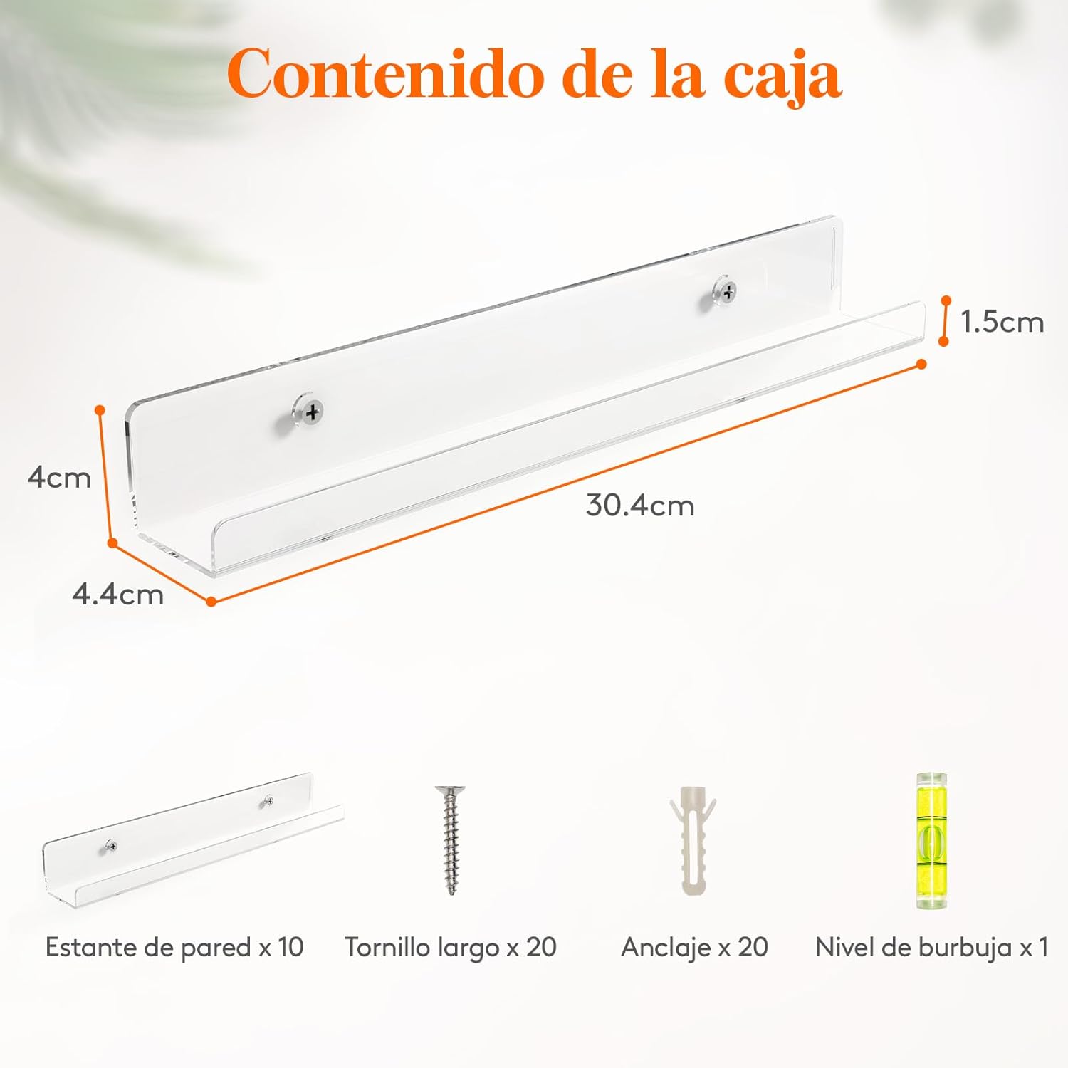 Estantes Flotantes Vinilos 12
