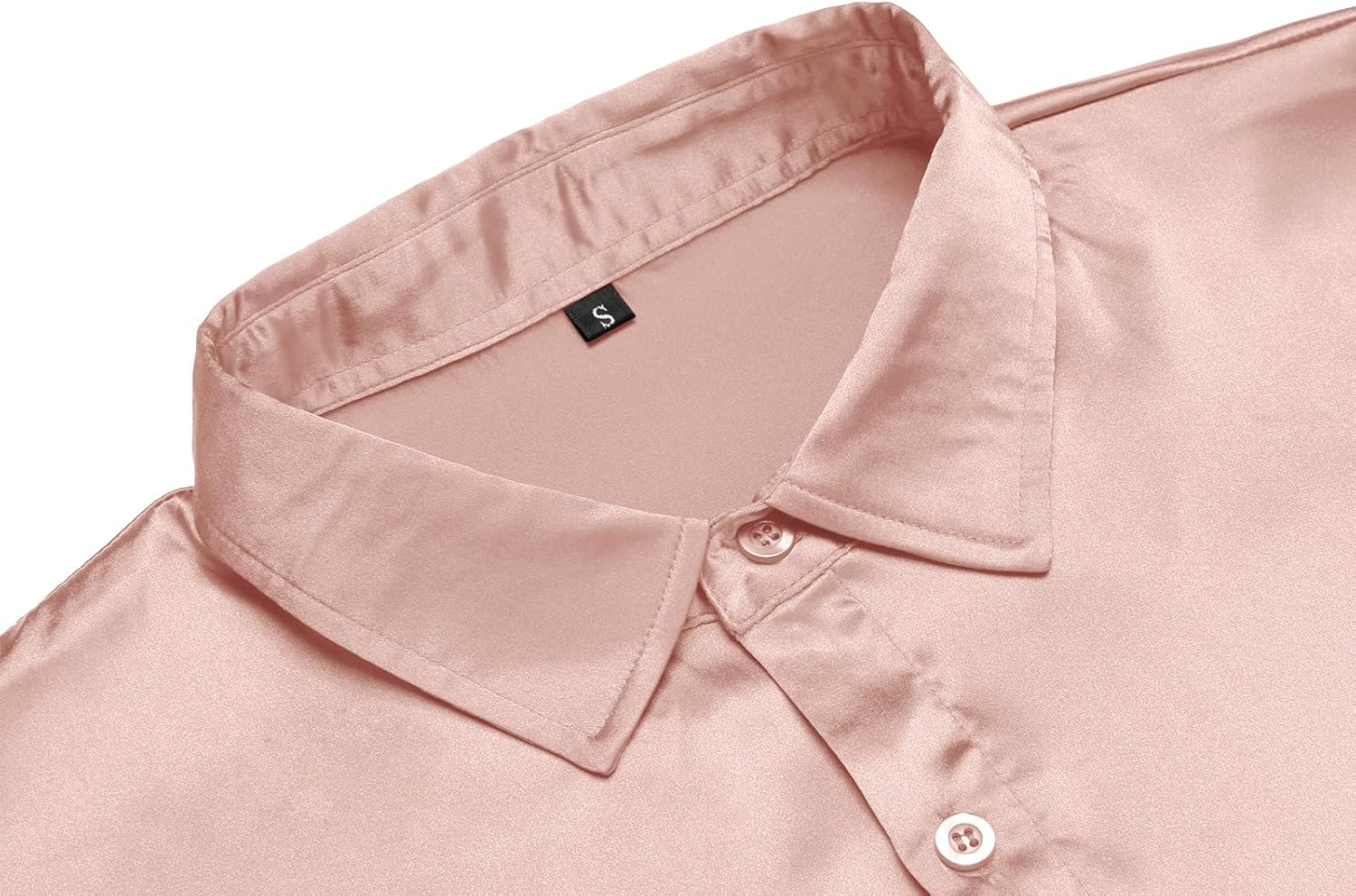 Camisa de Seda Satinada URRU