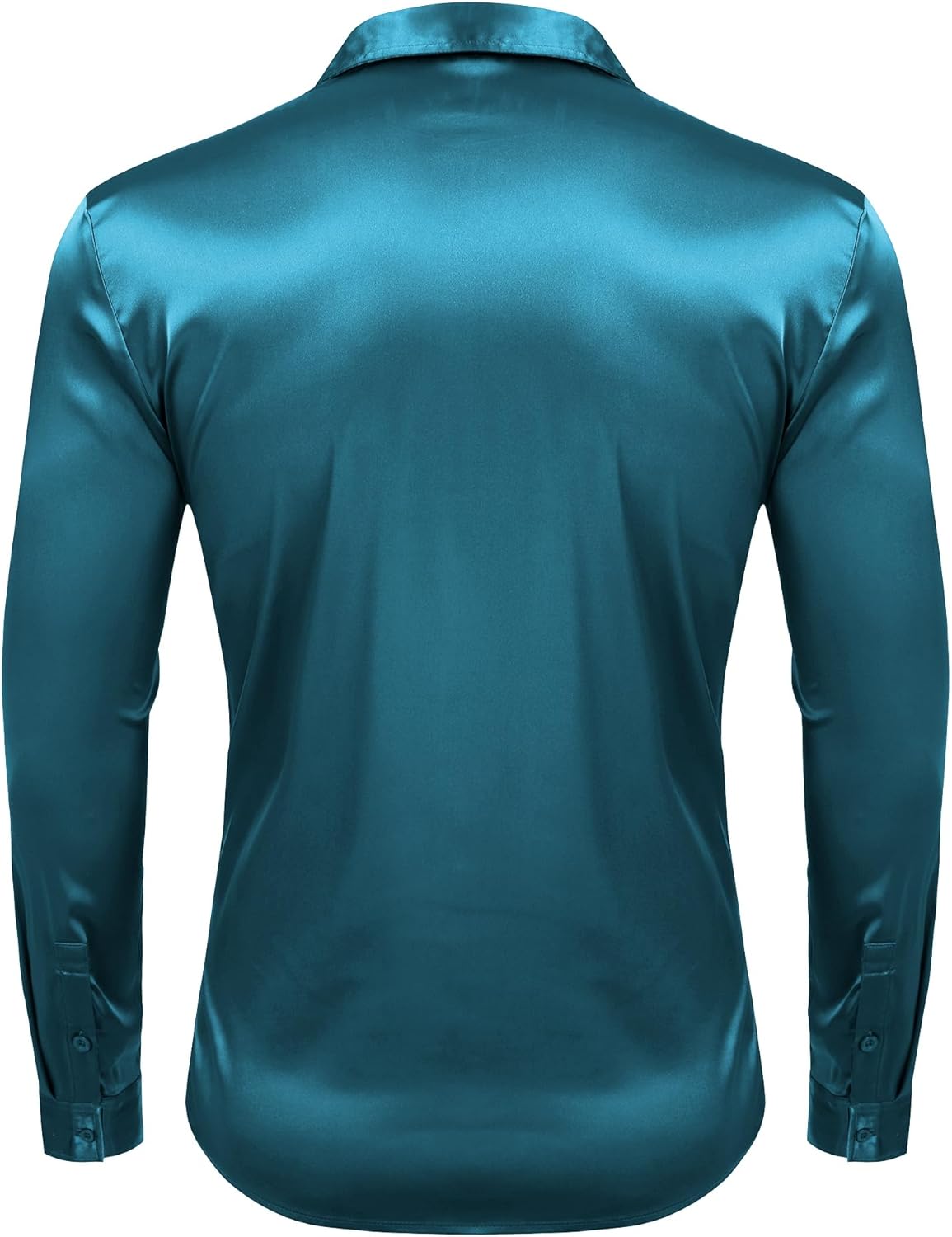 Camisa de Seda Brillante Hombre