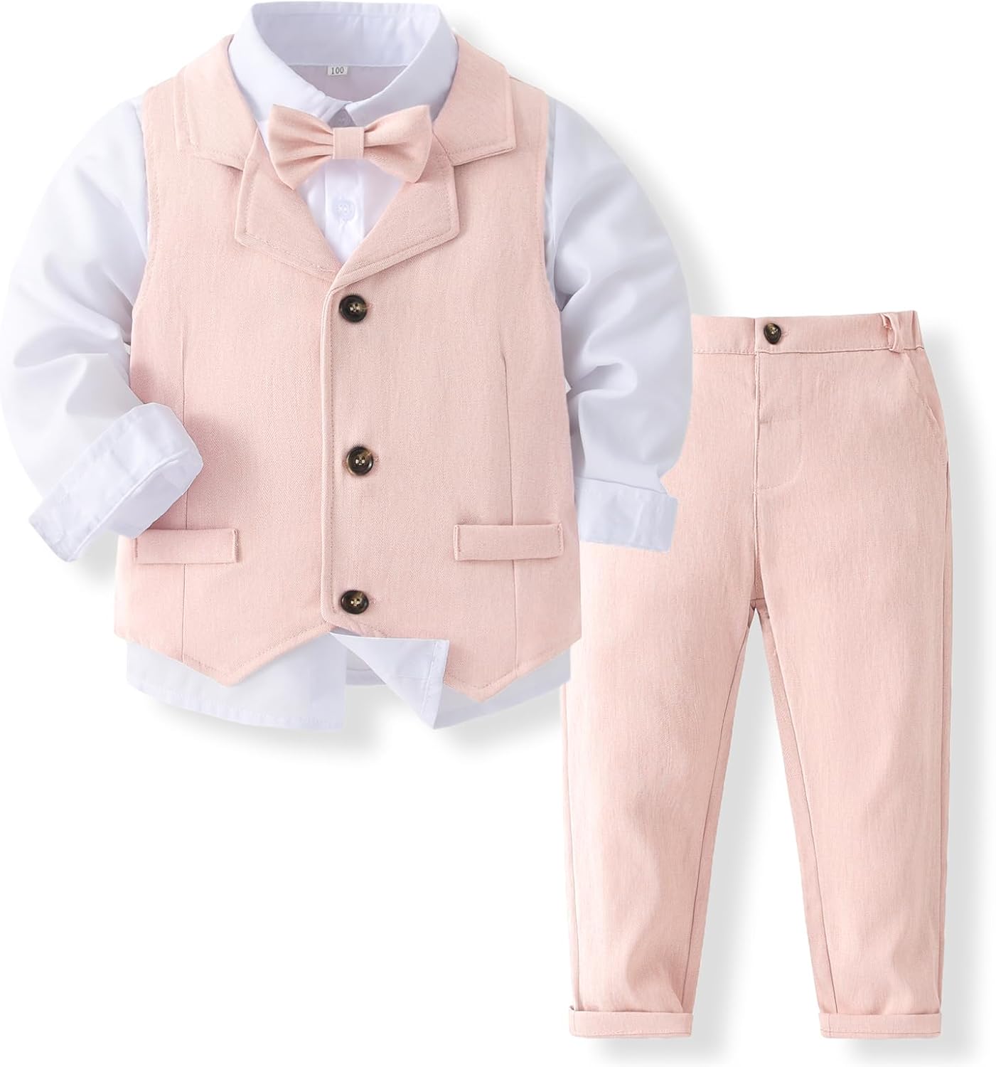 Conjunto Boda Bebé Traje 4Pz