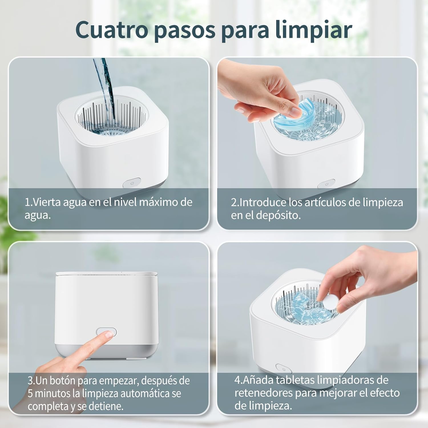 Limpiador Ultrasónico Dental 360°