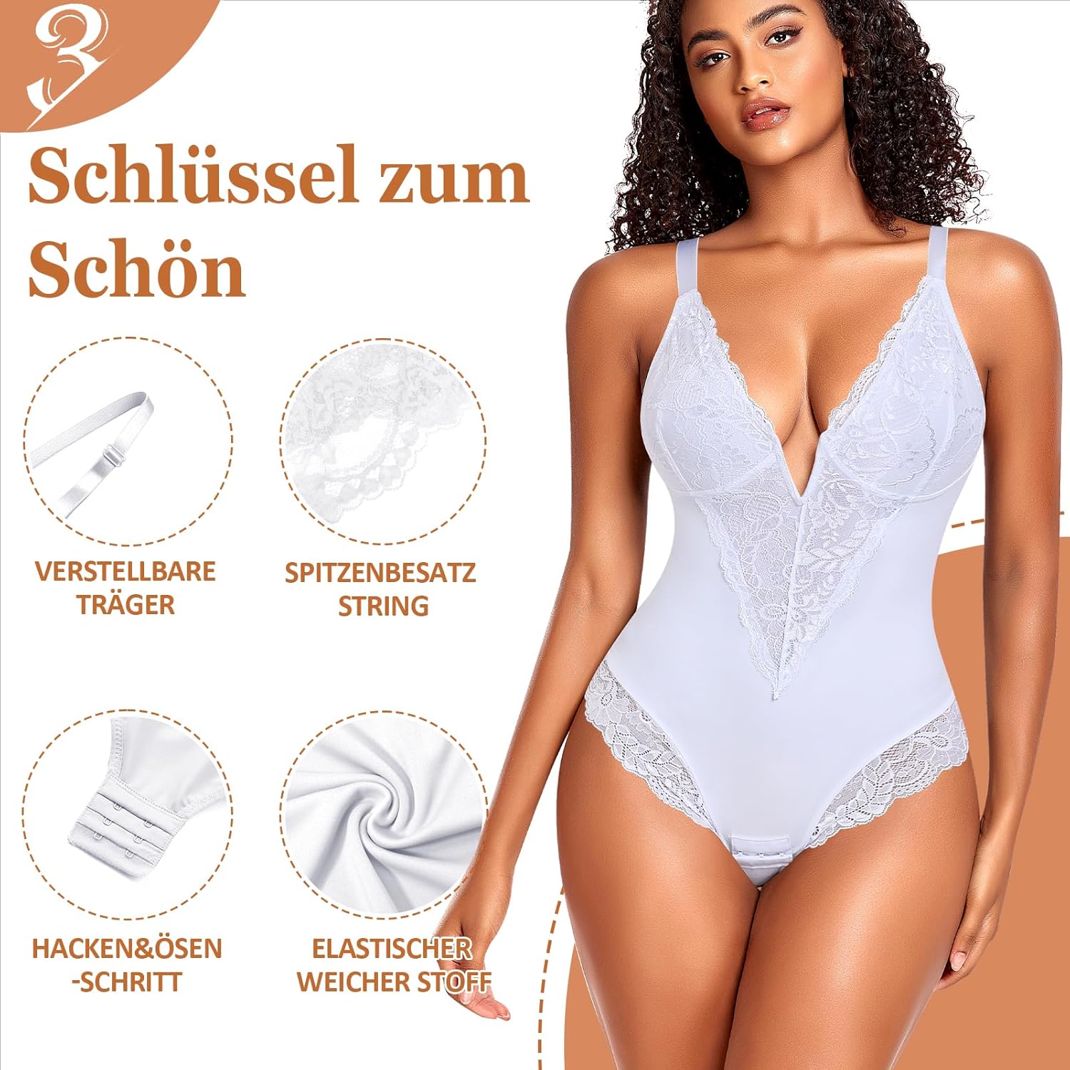 Shapewear Body Shaper Damen