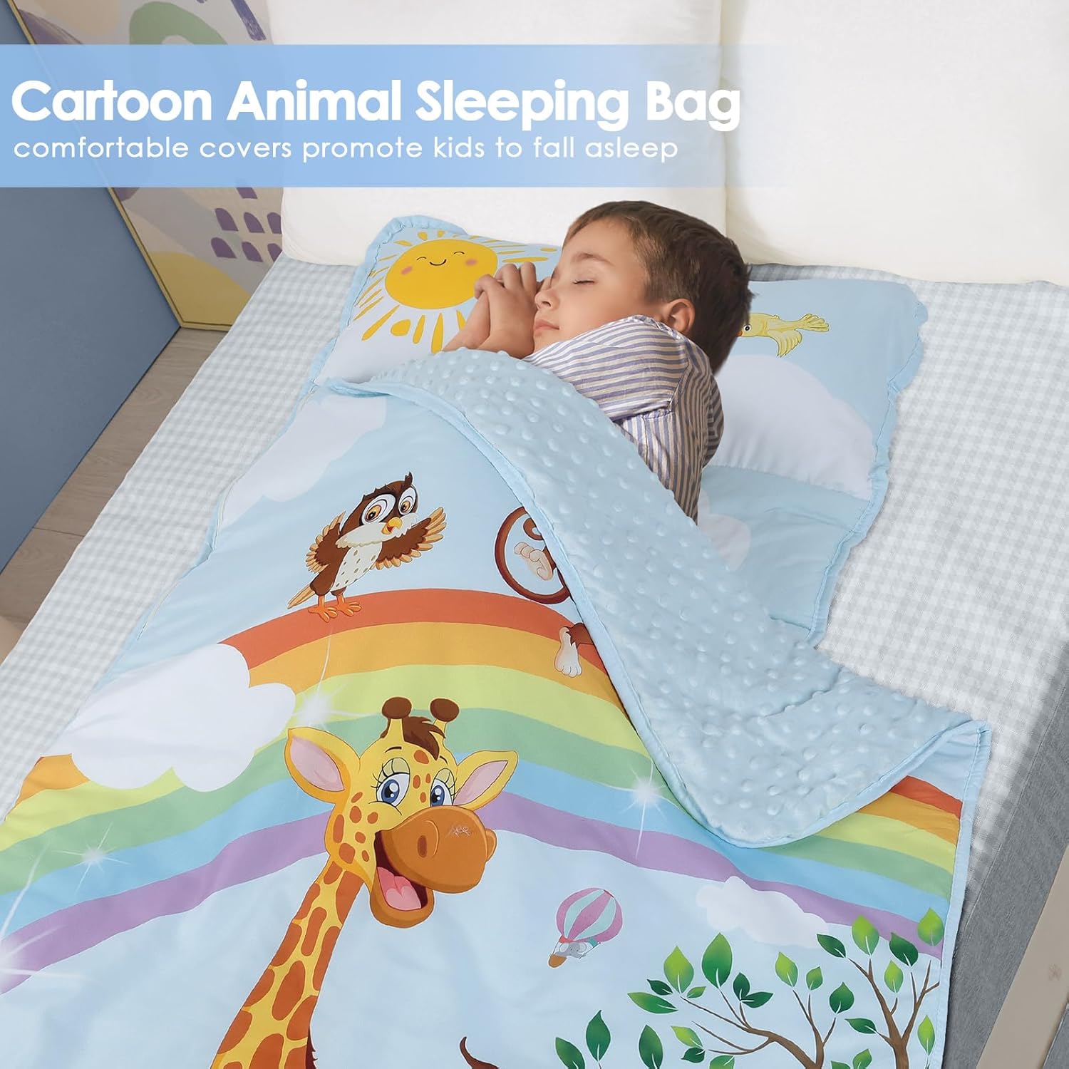 Saco de dormir 2 en 1 para niños