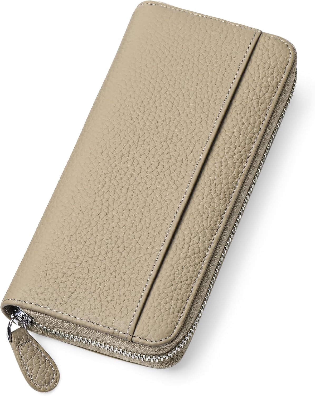 Cartera Mujer Cuero RFID Grande