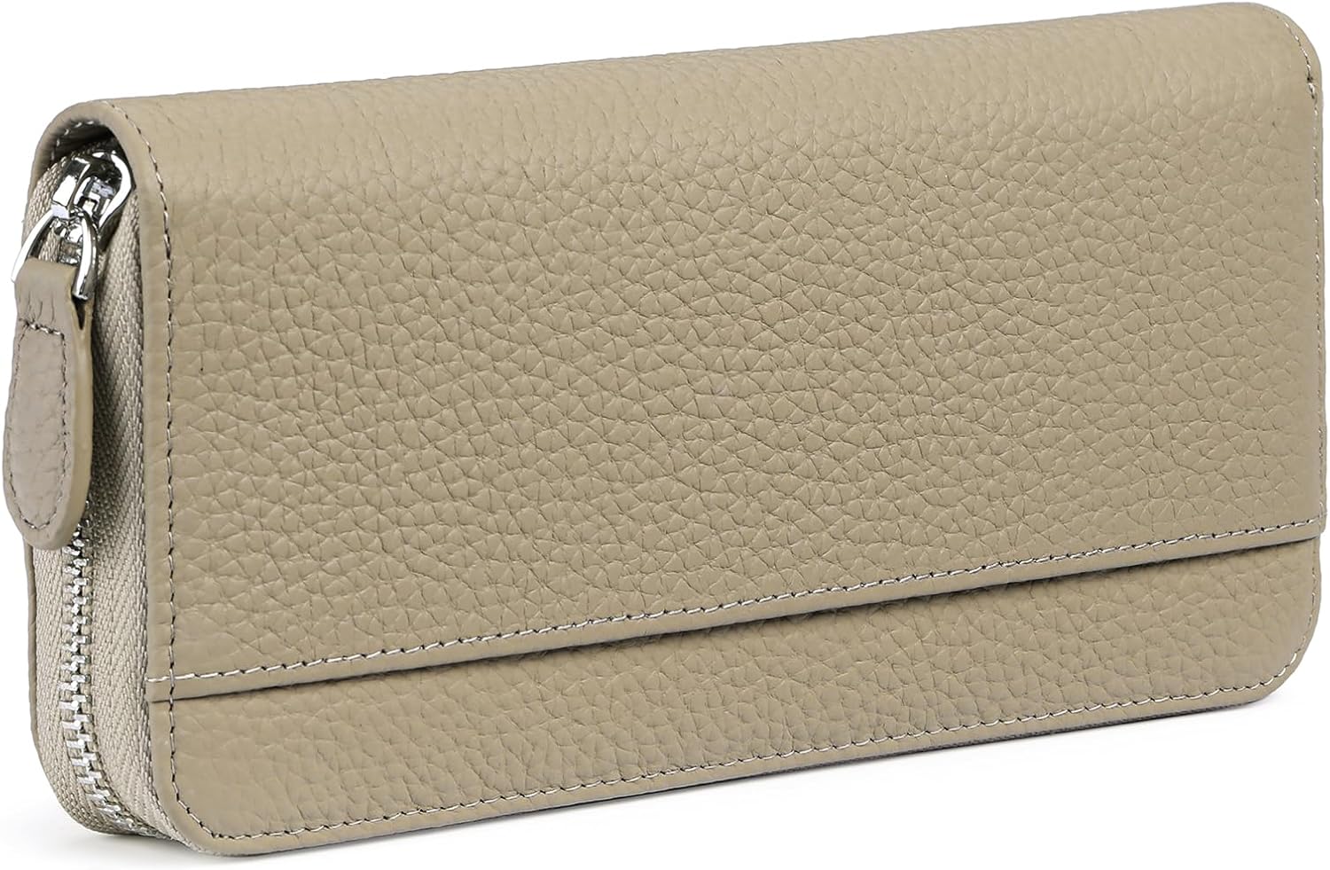 Cartera Mujer Cuero RFID Grande