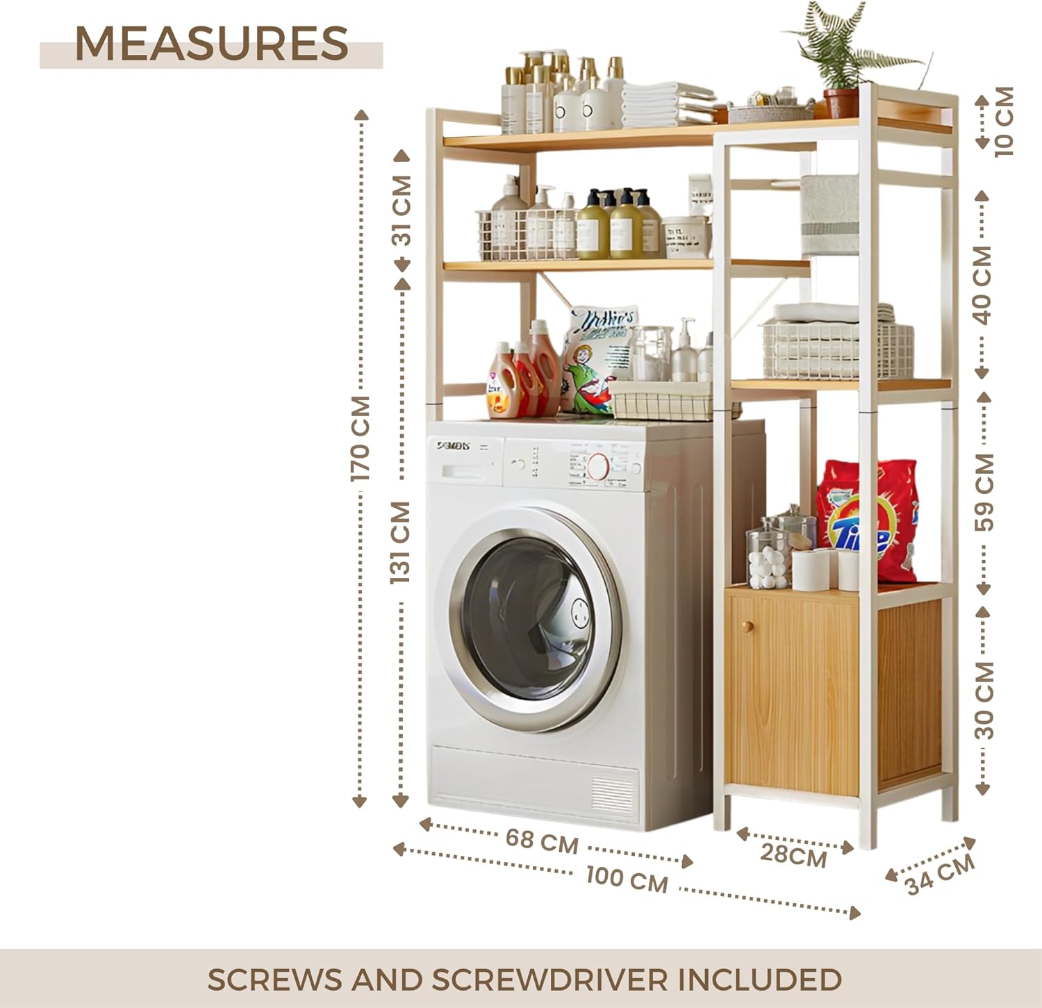 Estante Organizador para Baño