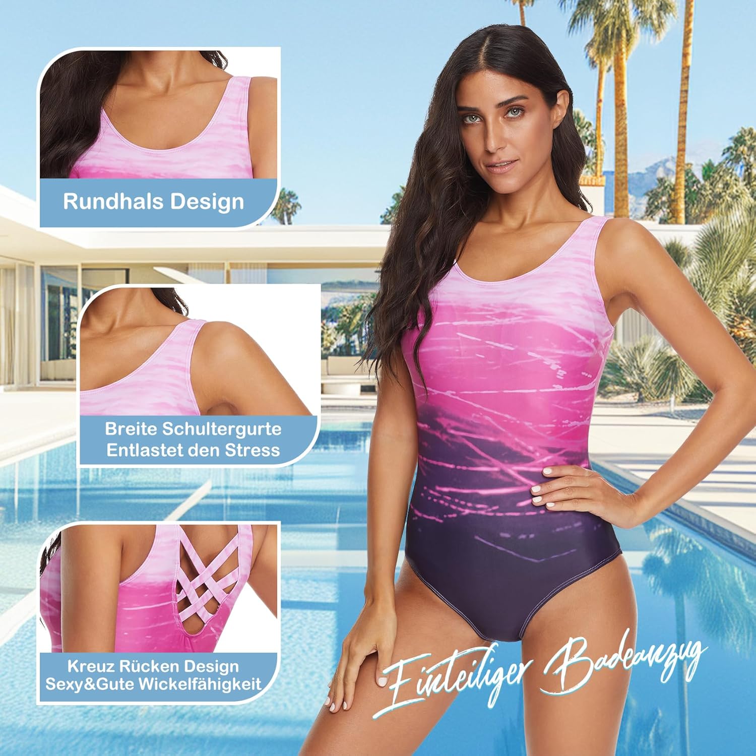 Traje de baño deportivo Durio