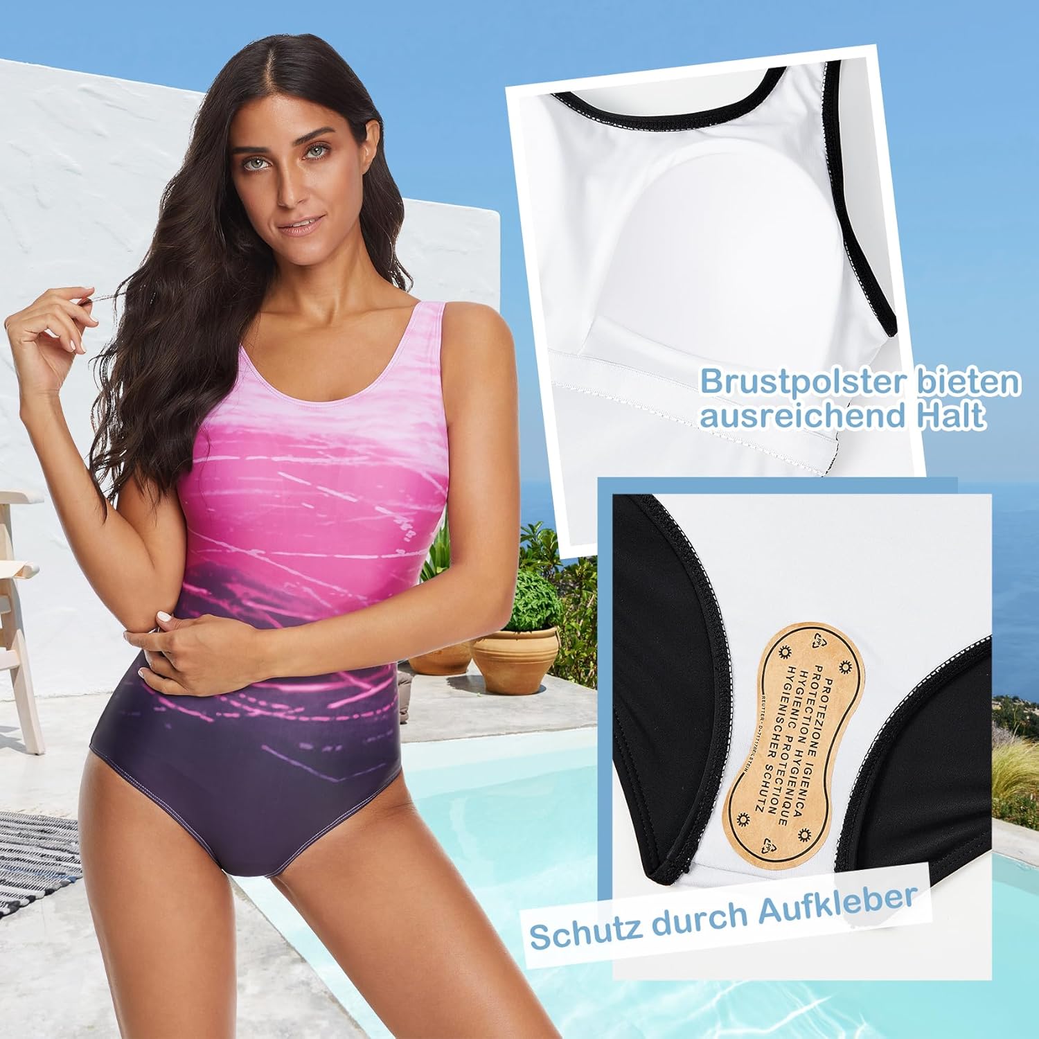 Traje de baño deportivo Durio