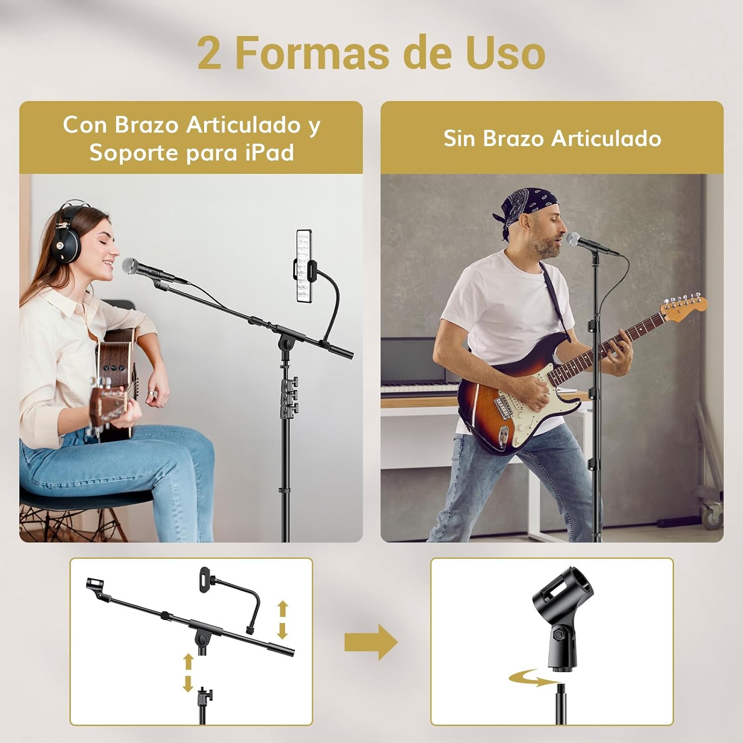 Soporte de Micrófono T35