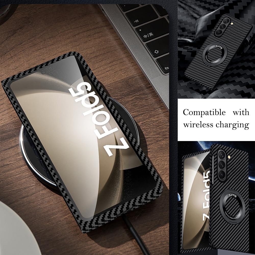Funda Carbono Galaxy Z Fold5