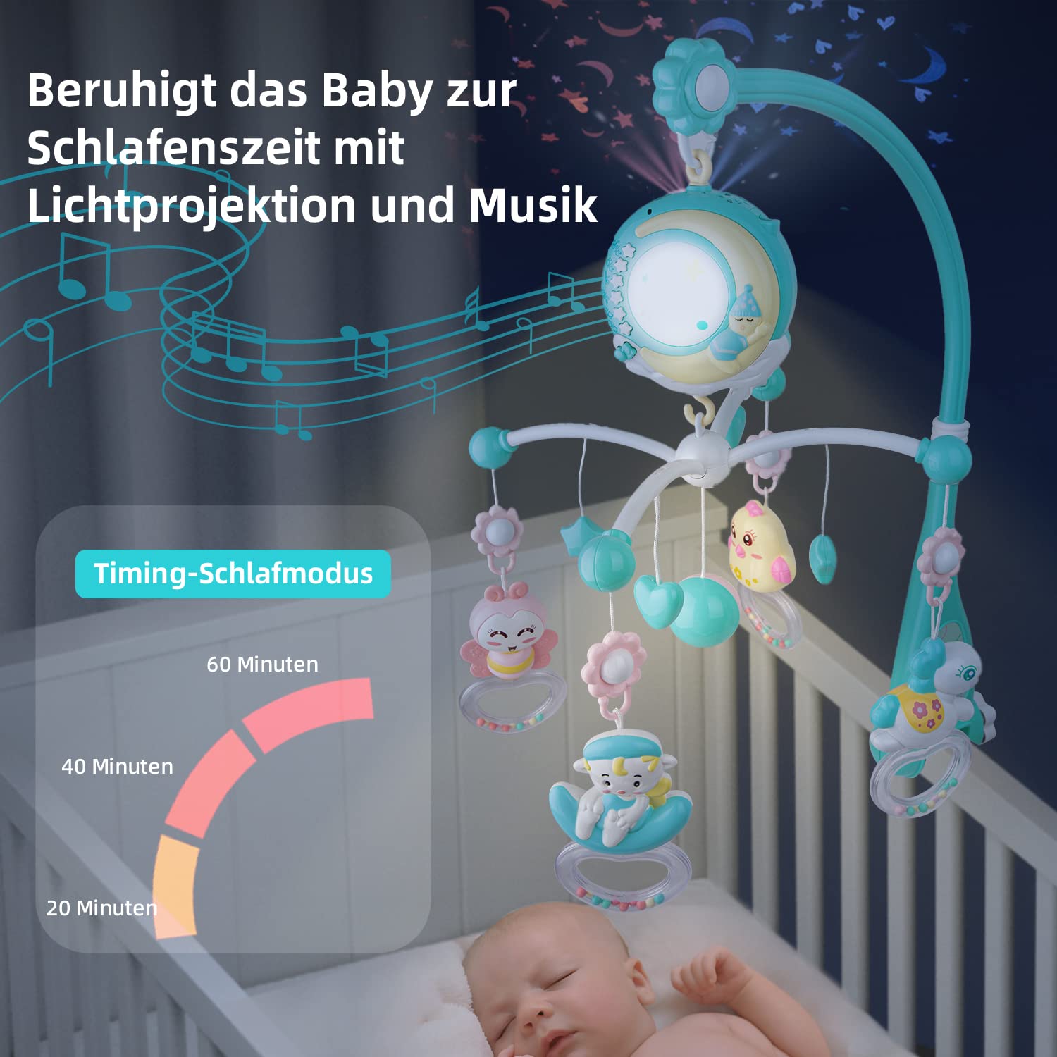 Móvil eléctrico para bebé