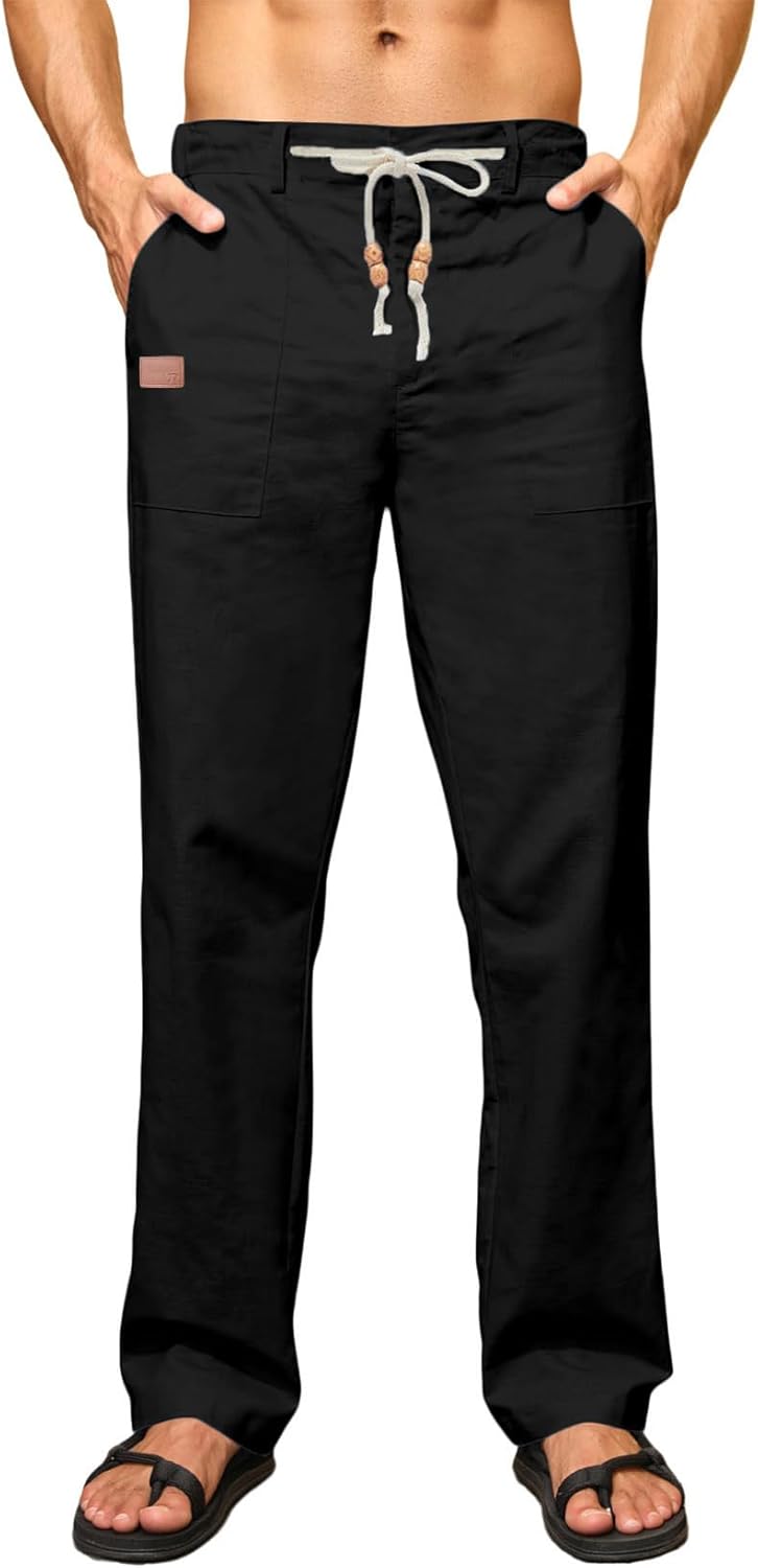 Pantalones de lino para hombre