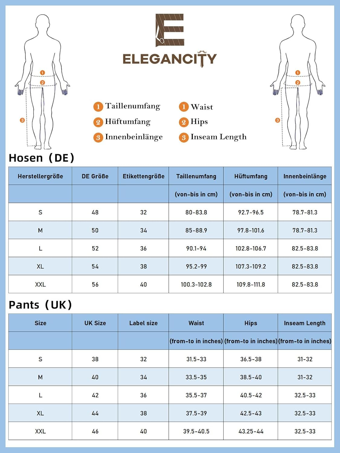 Pantalones de lino para hombre
