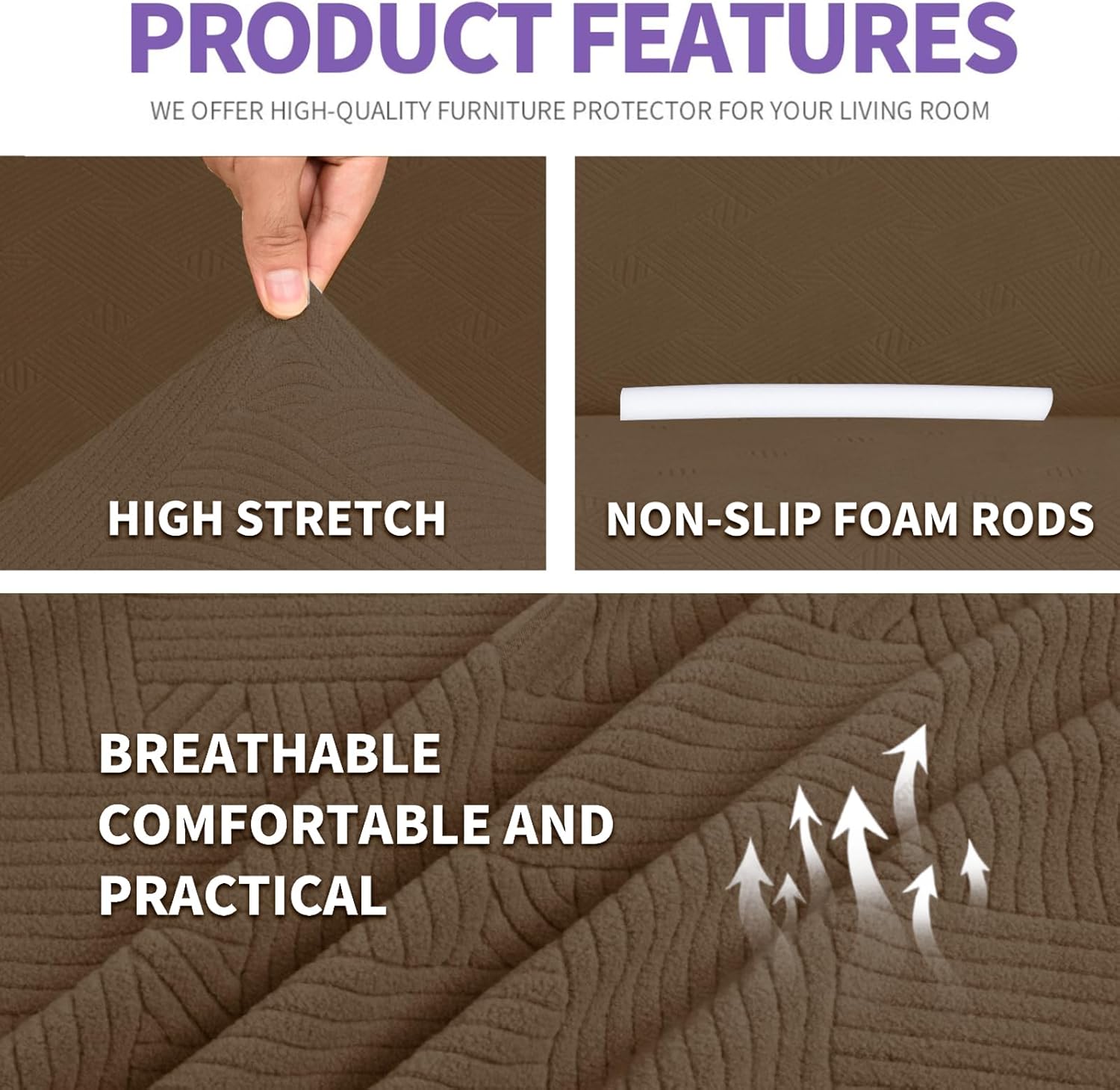 Funda Sofa 2 Plazas Ajustable