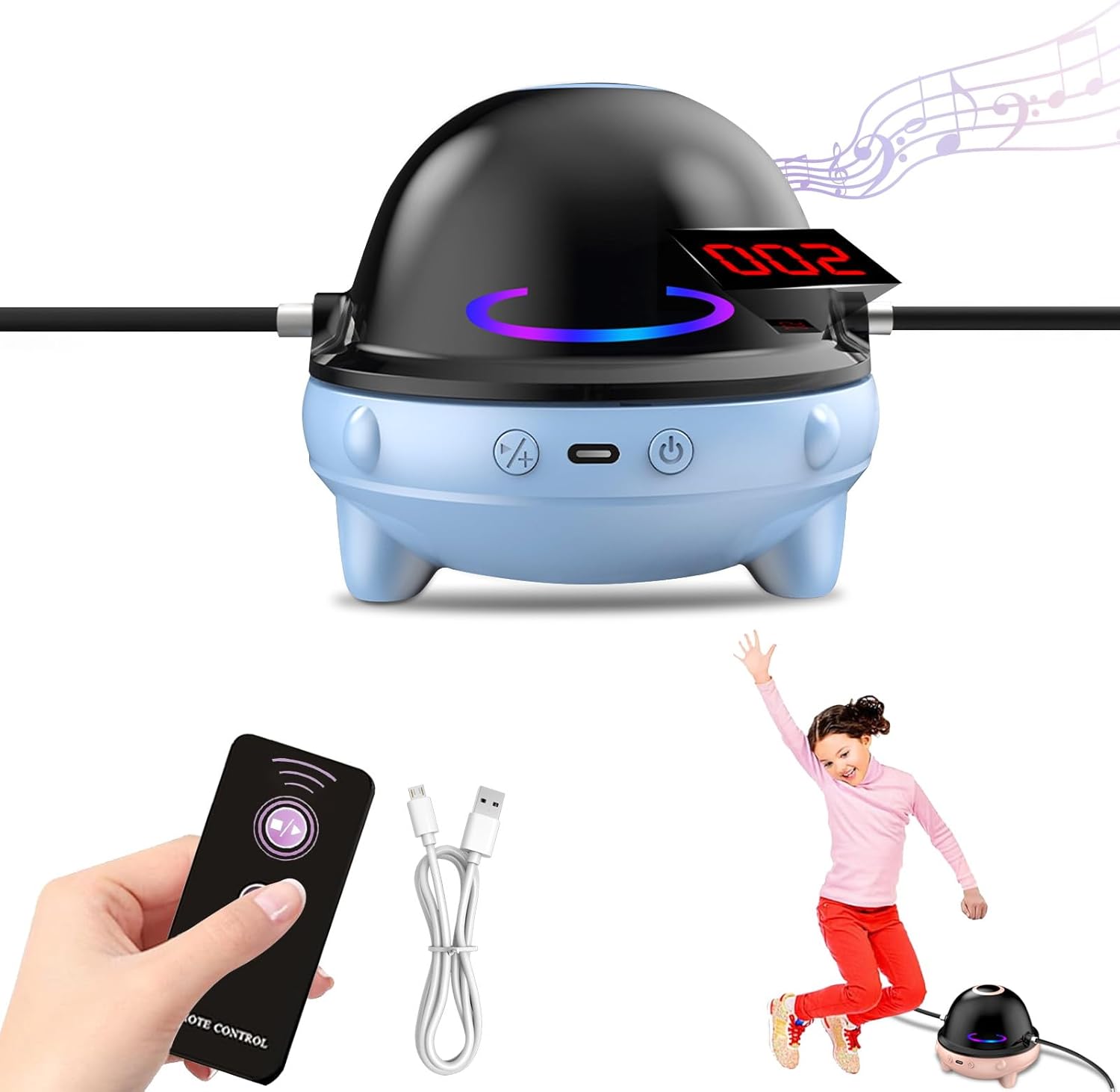 Cuerda de salto inteligente Bluetooth