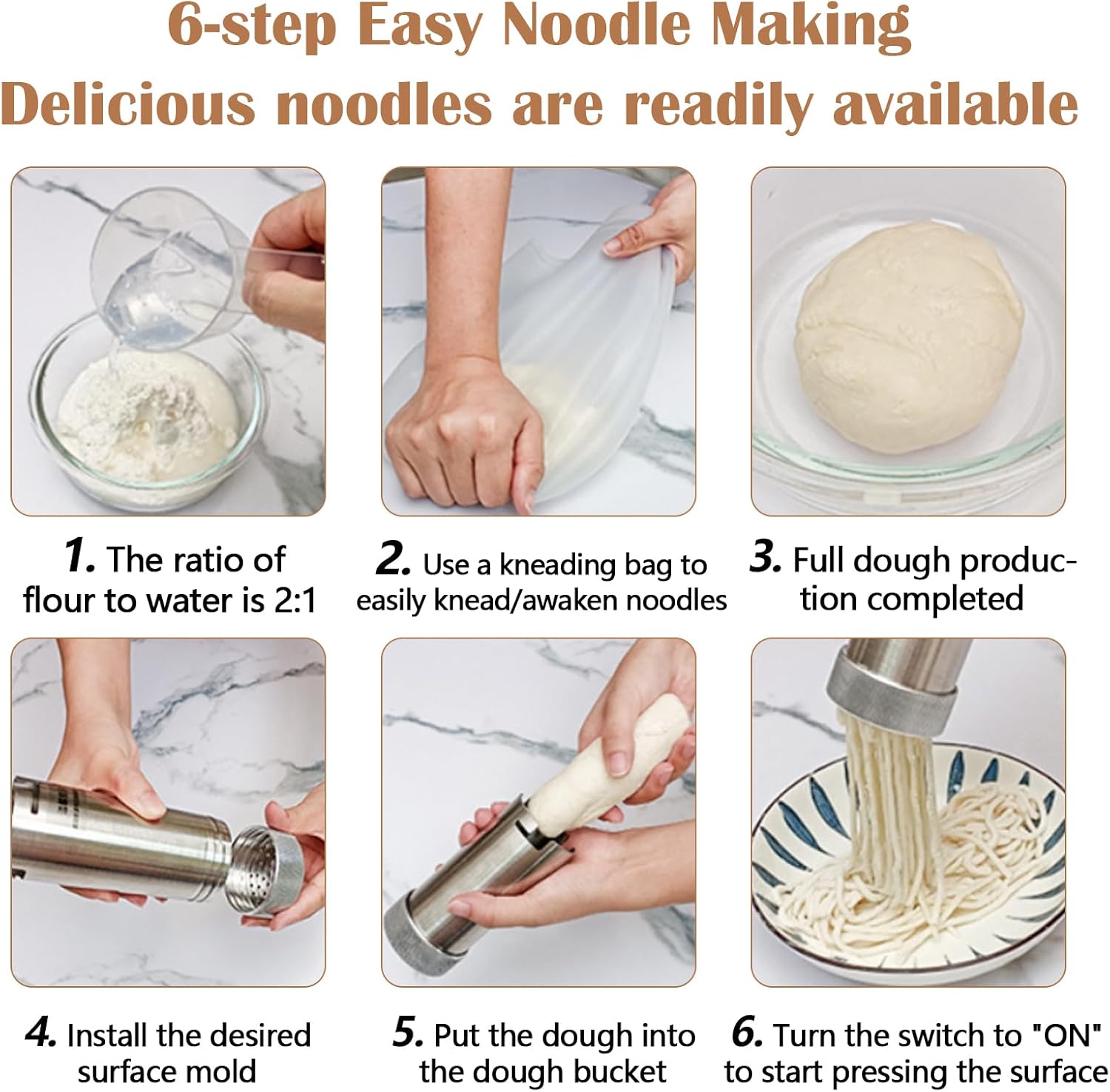 Máquina Eléctrica de Pasta