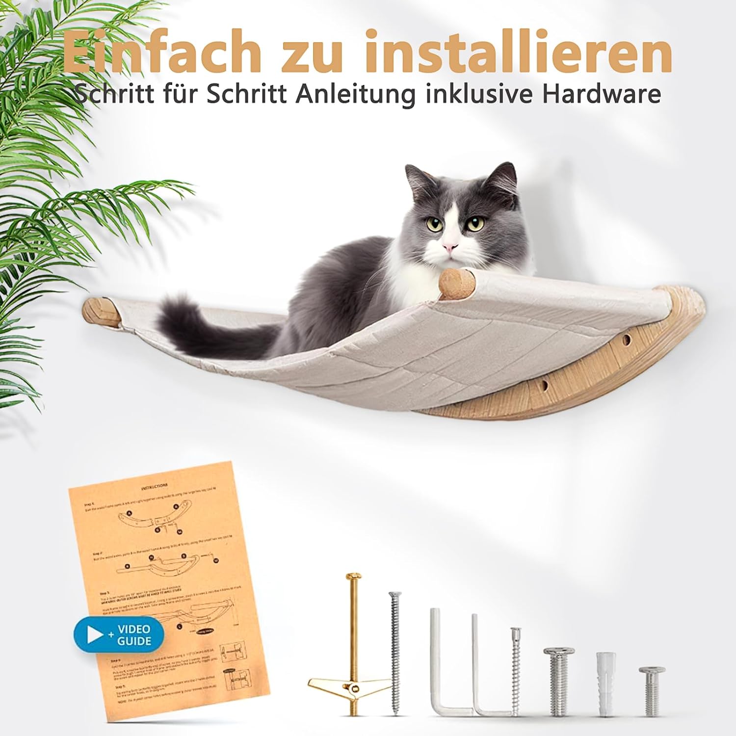Hamaca pared para gatos XL