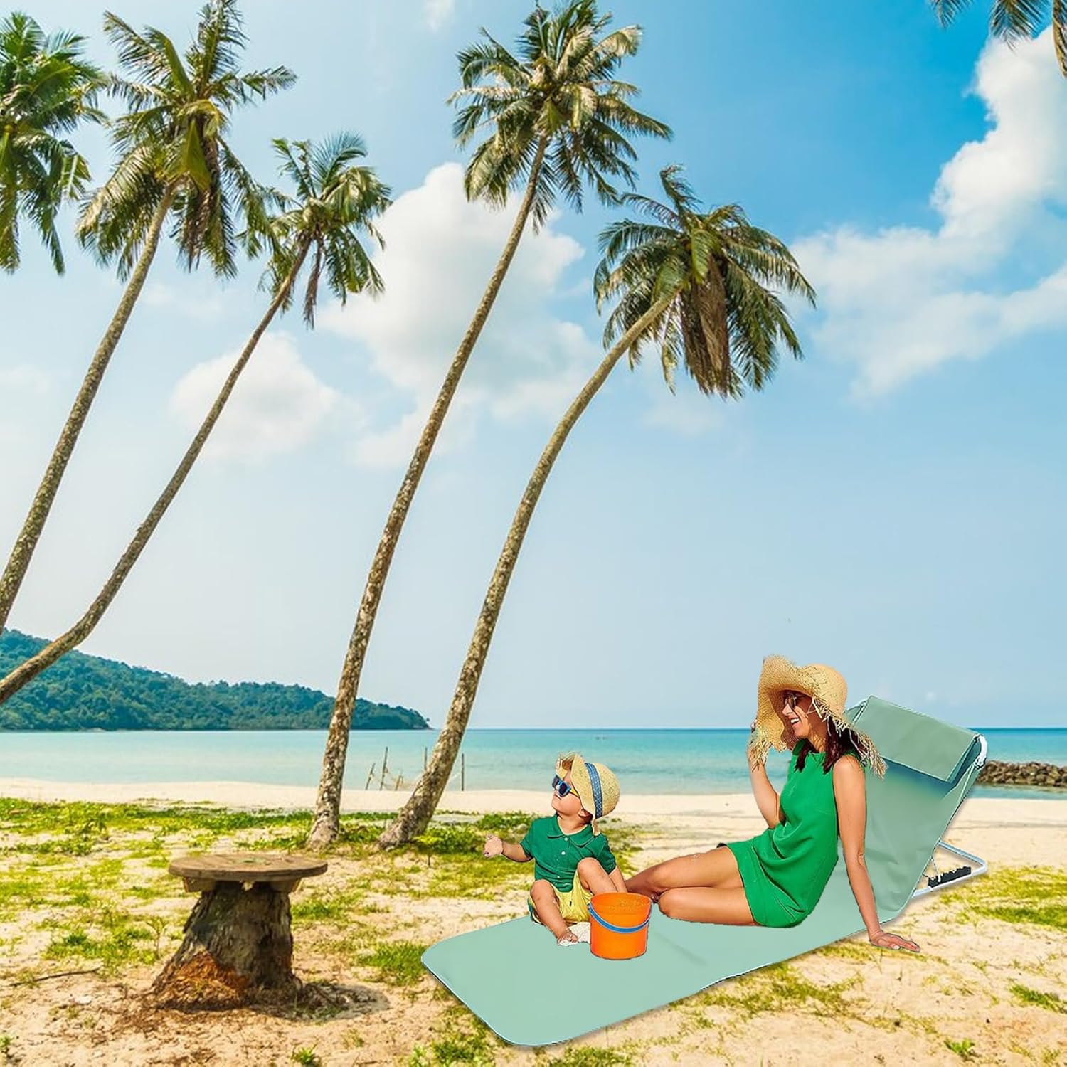Alfombrilla de playa ajustable