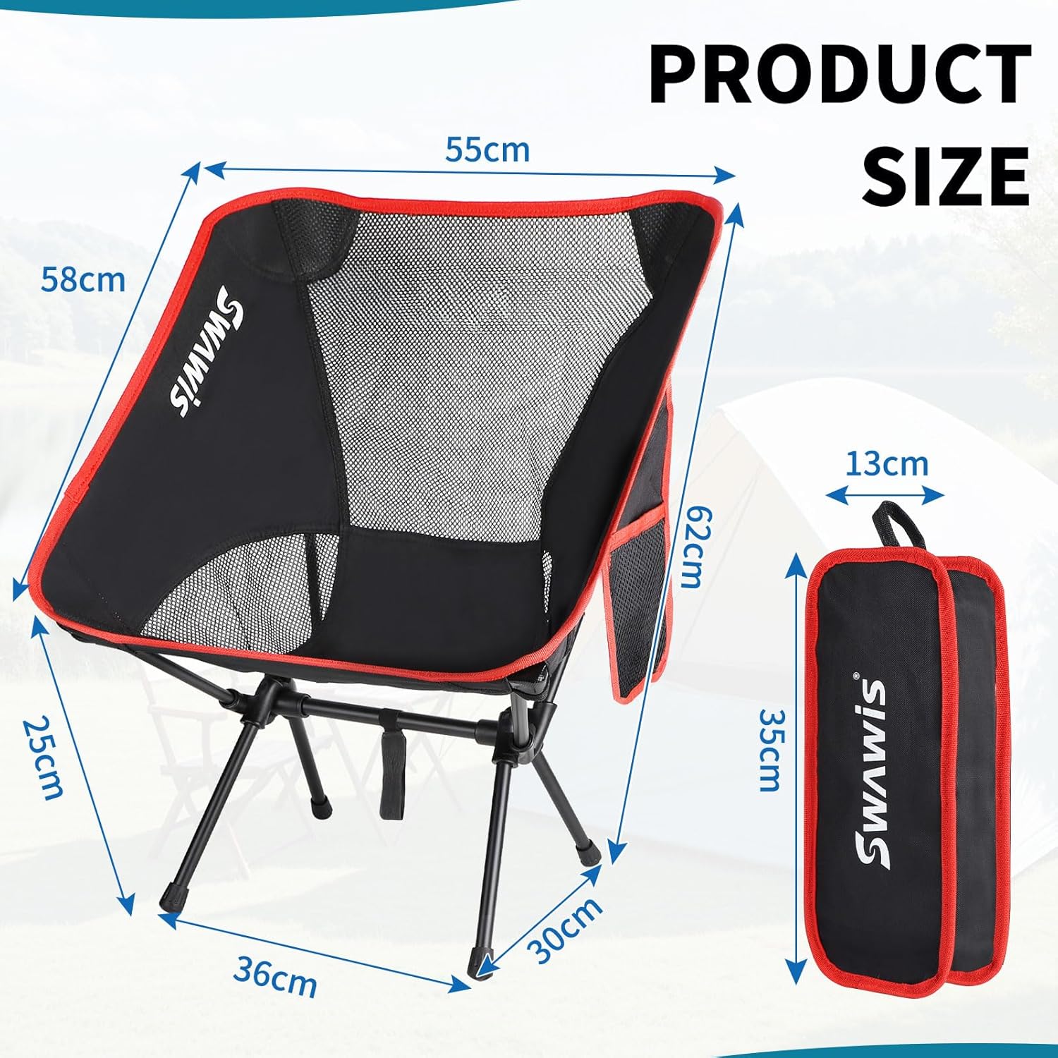 Silla Plegable Camping Ultraligera
