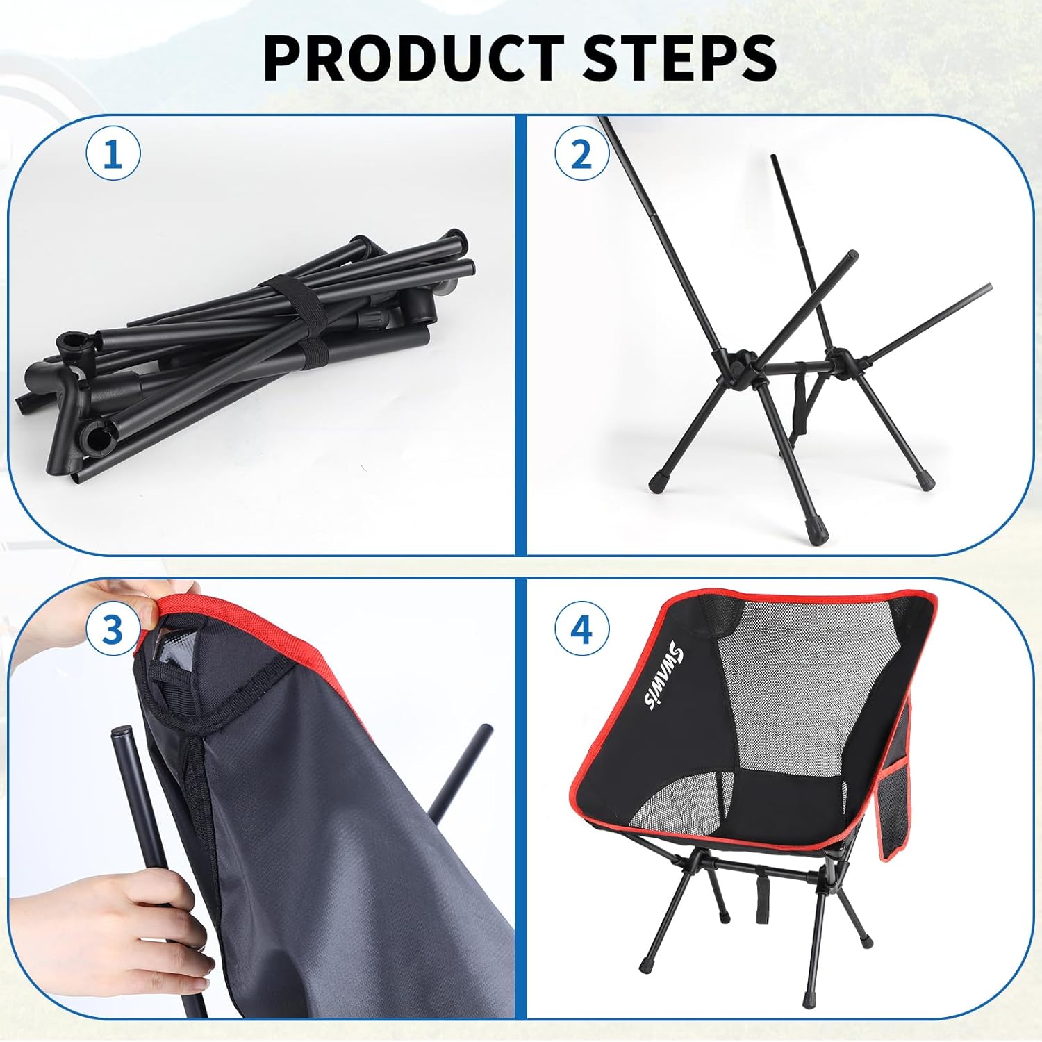 Silla Plegable Camping Ultraligera
