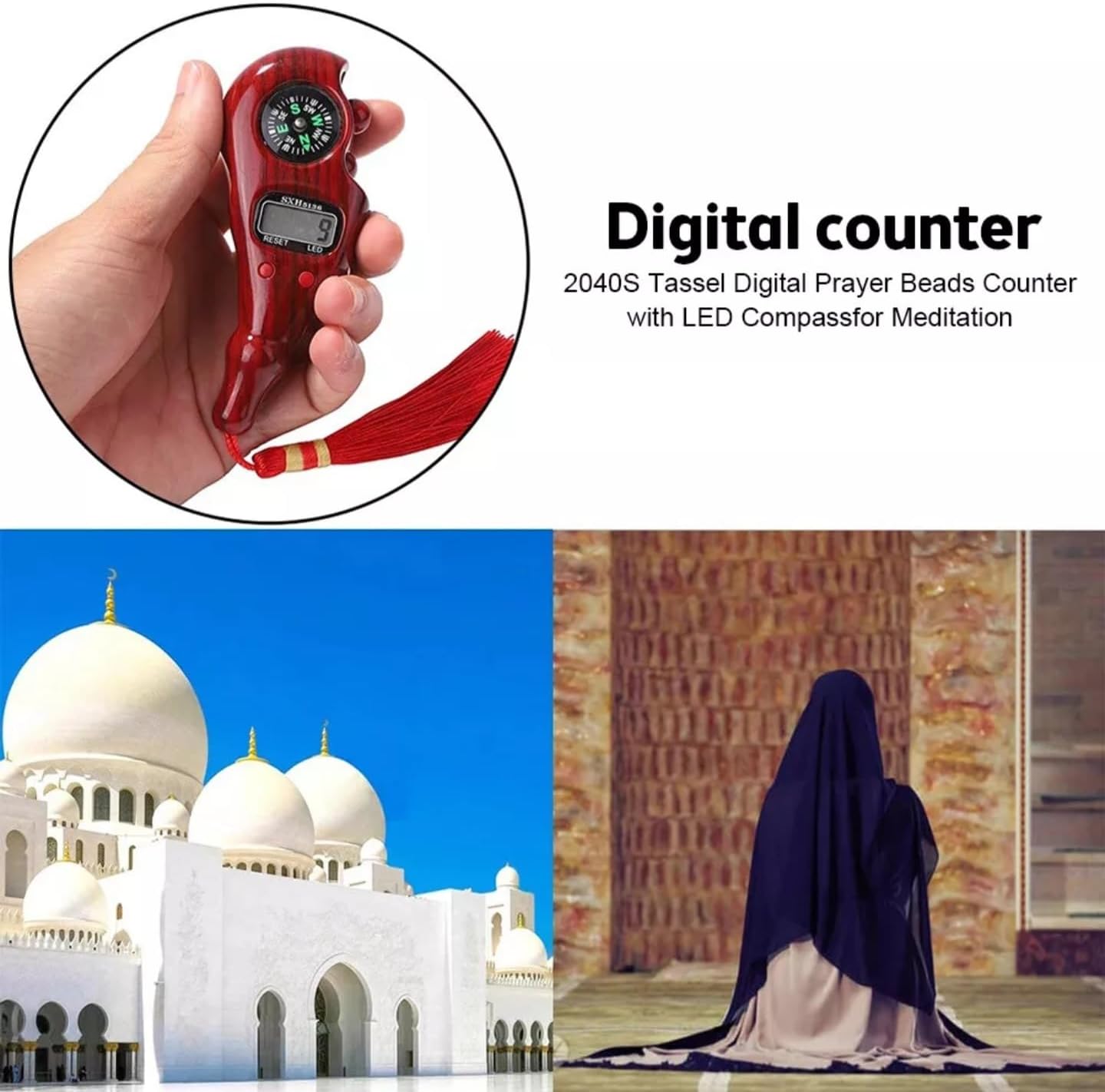 Contador Digital para Oración