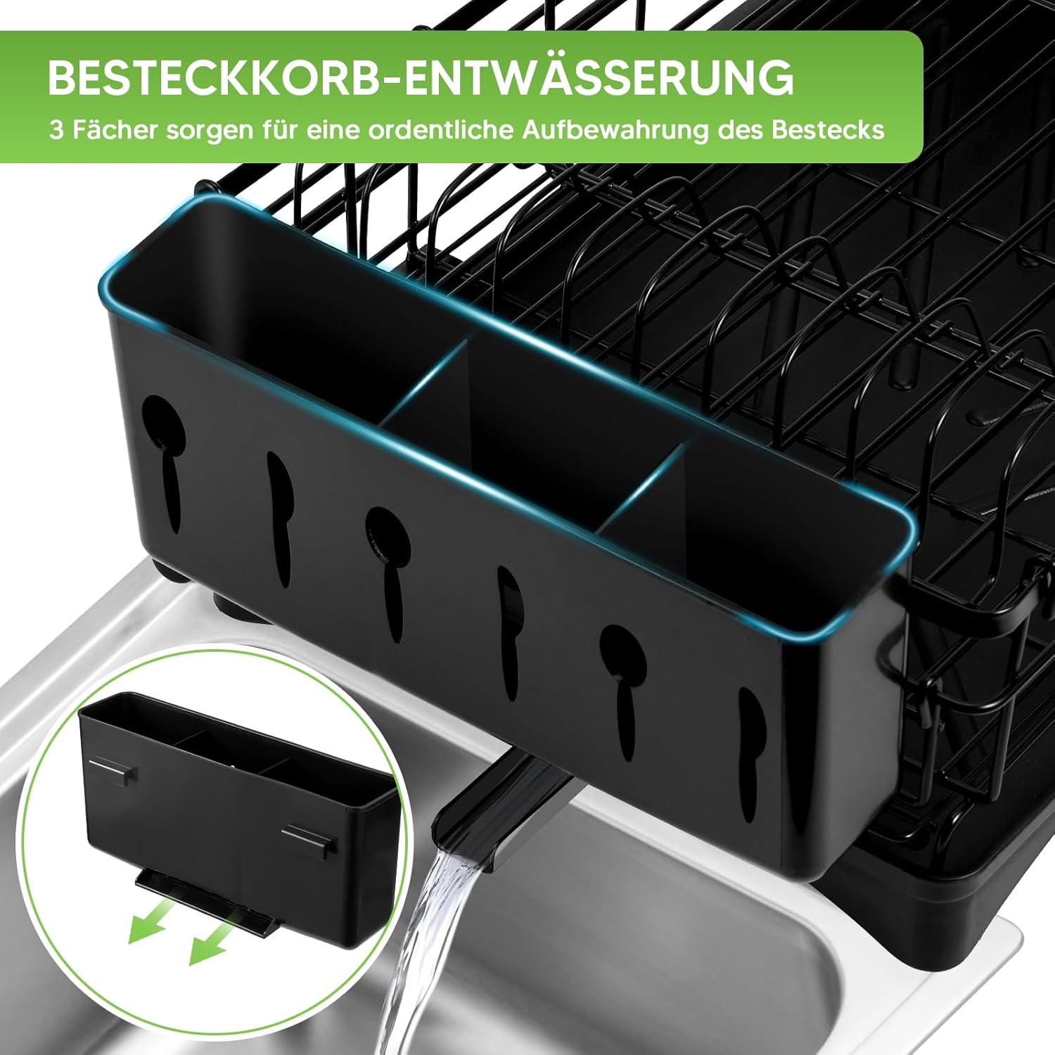 Escurreplatos Acero Inoxidable