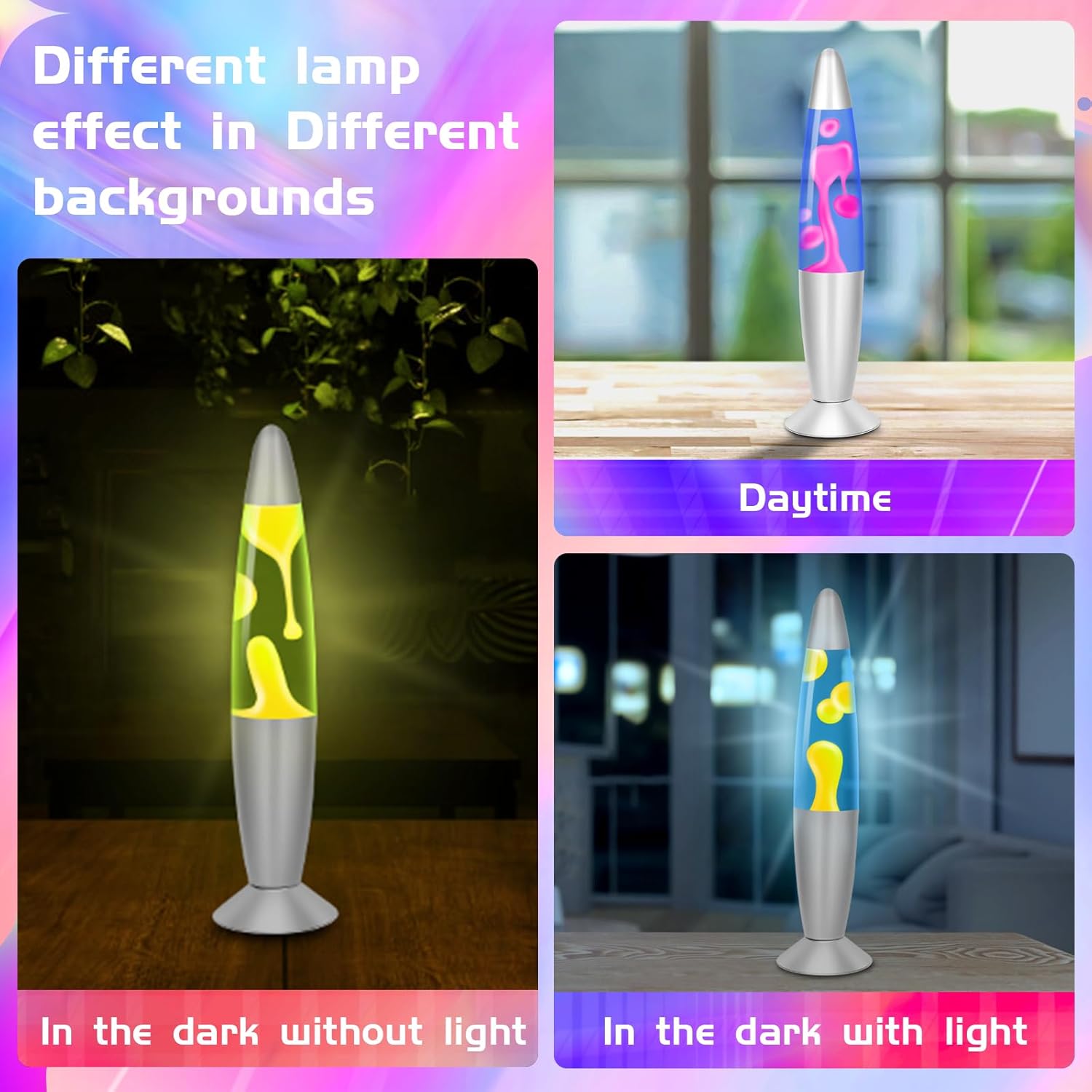 Lámpara de Lava LED Relaxante