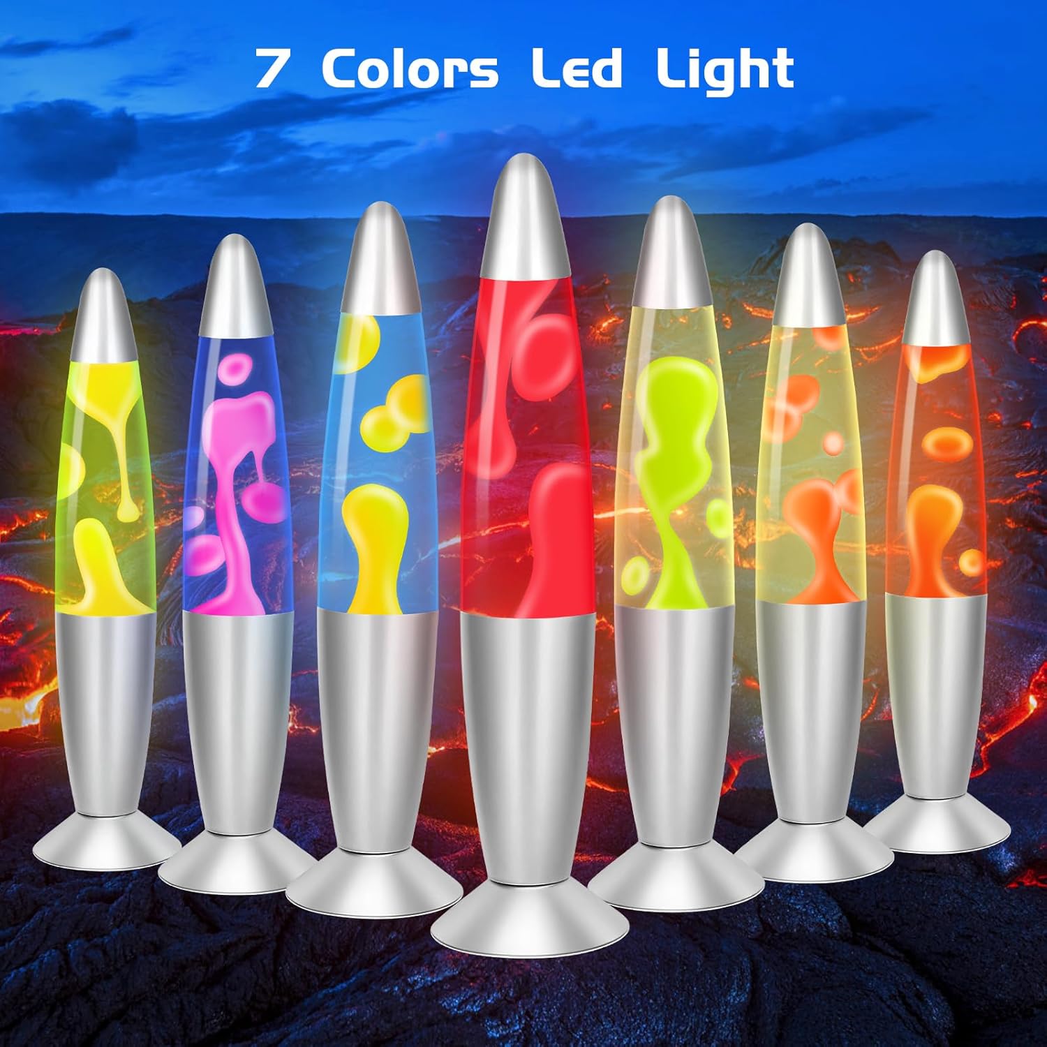 Lámpara de Lava LED Relaxante