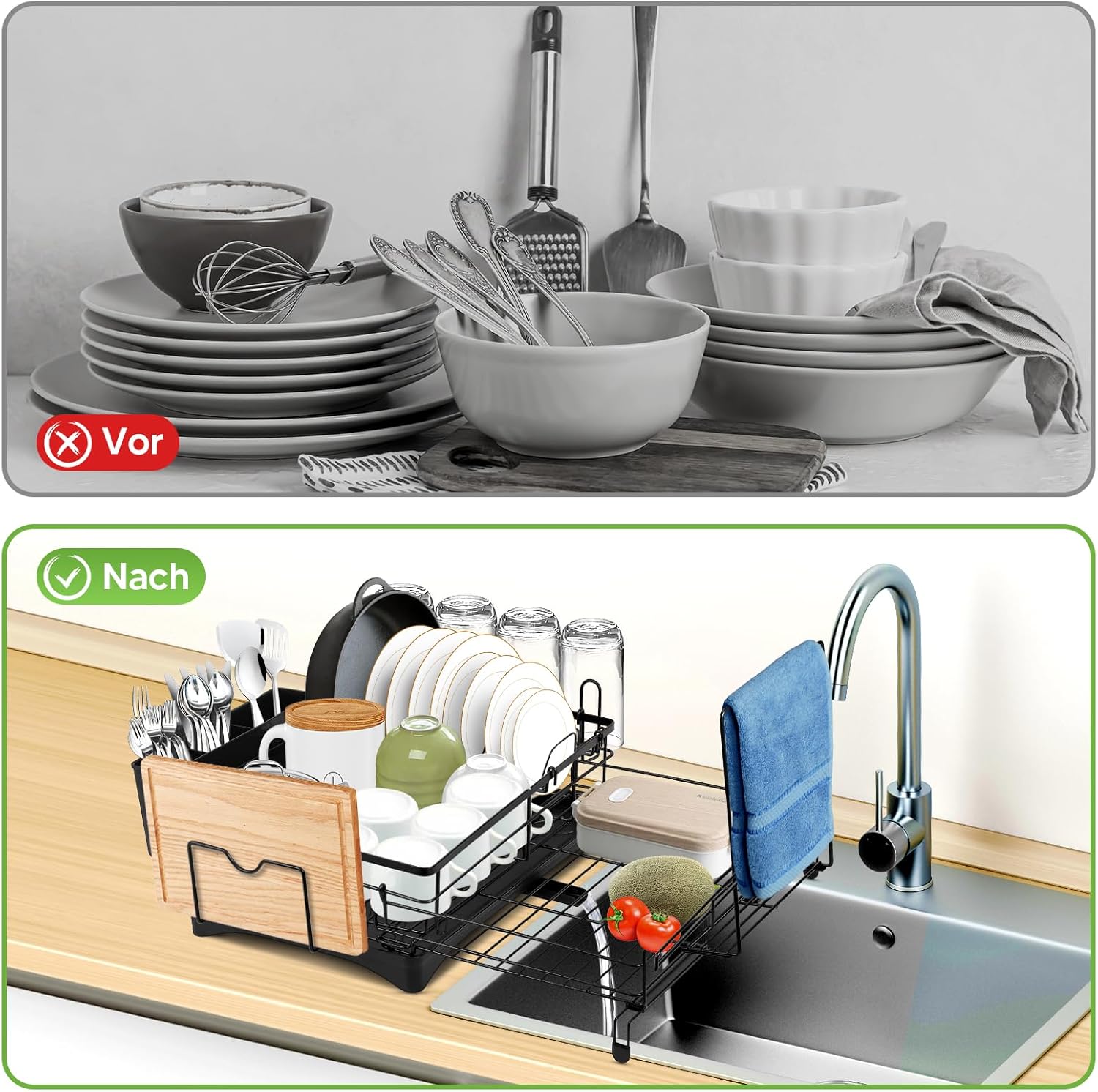 Escurridor de Platos Expandible