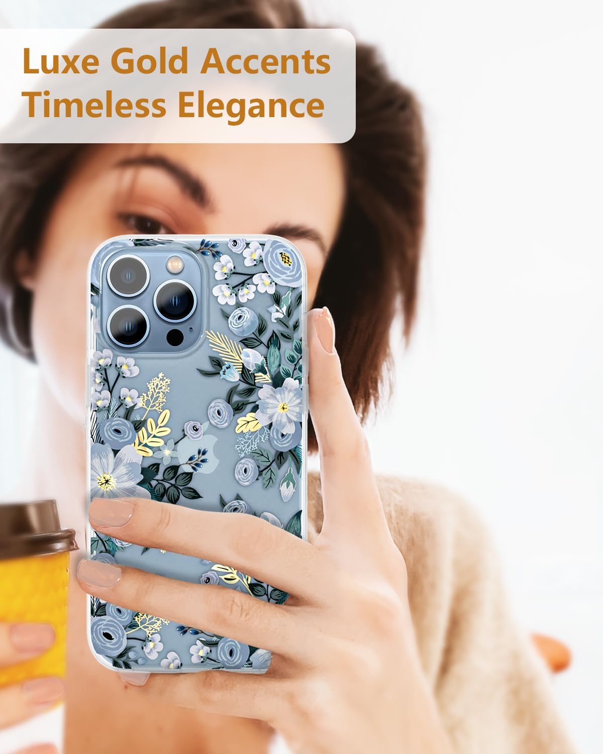 Funda Floral para iPhone 13
