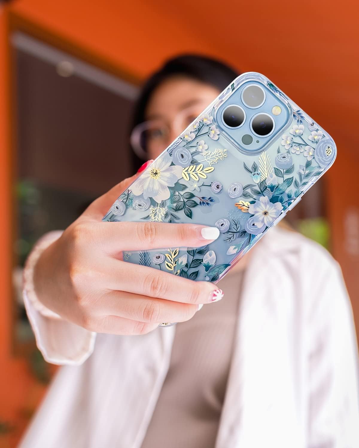 Funda Floral para iPhone 13