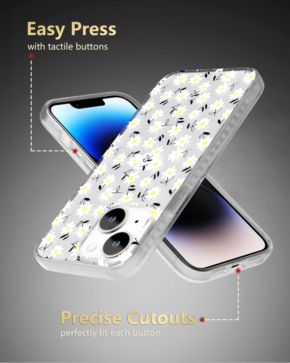 Funda Floral para iPhone 13