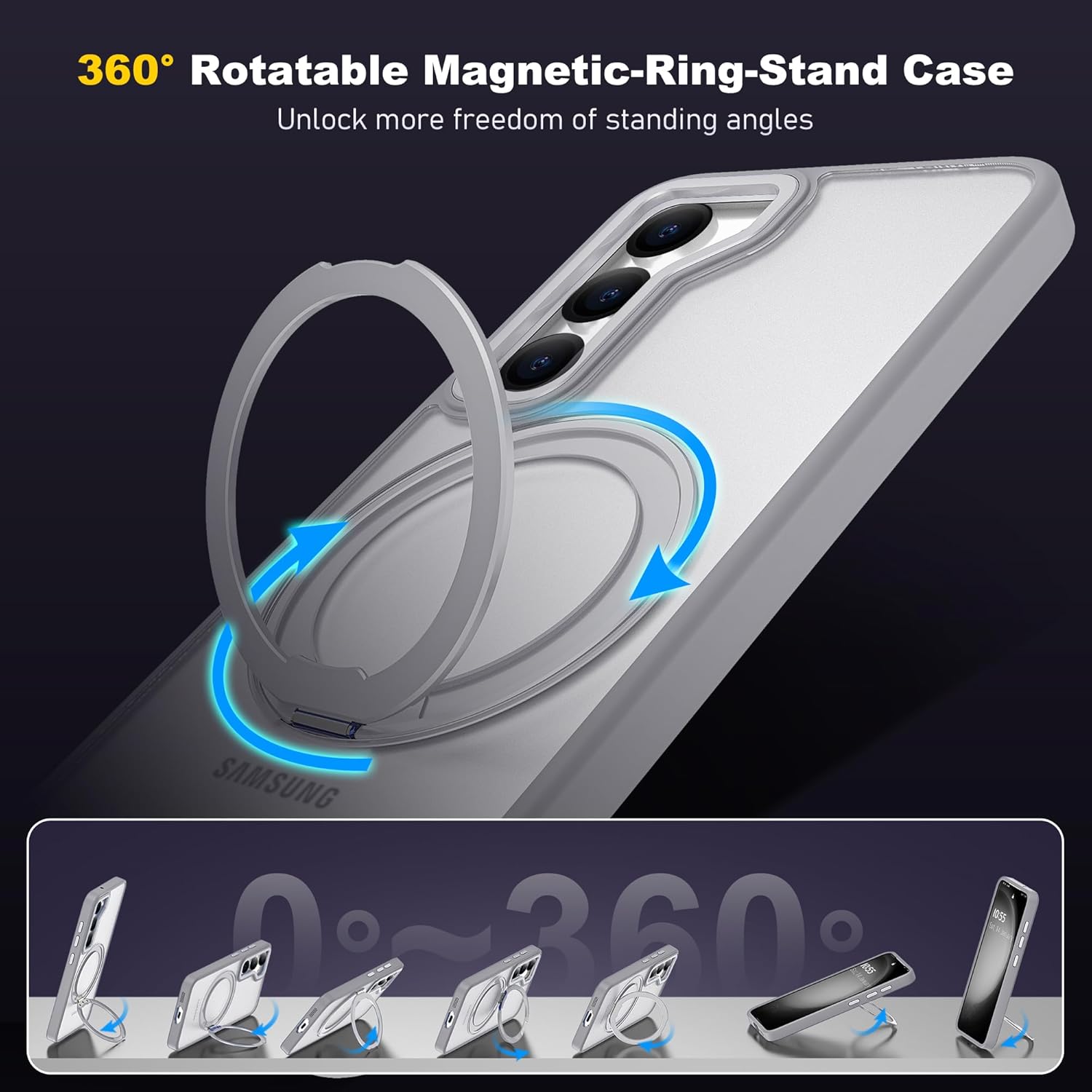 Funda Magnética 360° para S23