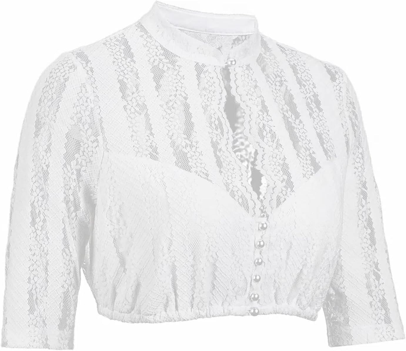 Blusa Tirolesa Elegante Mujer