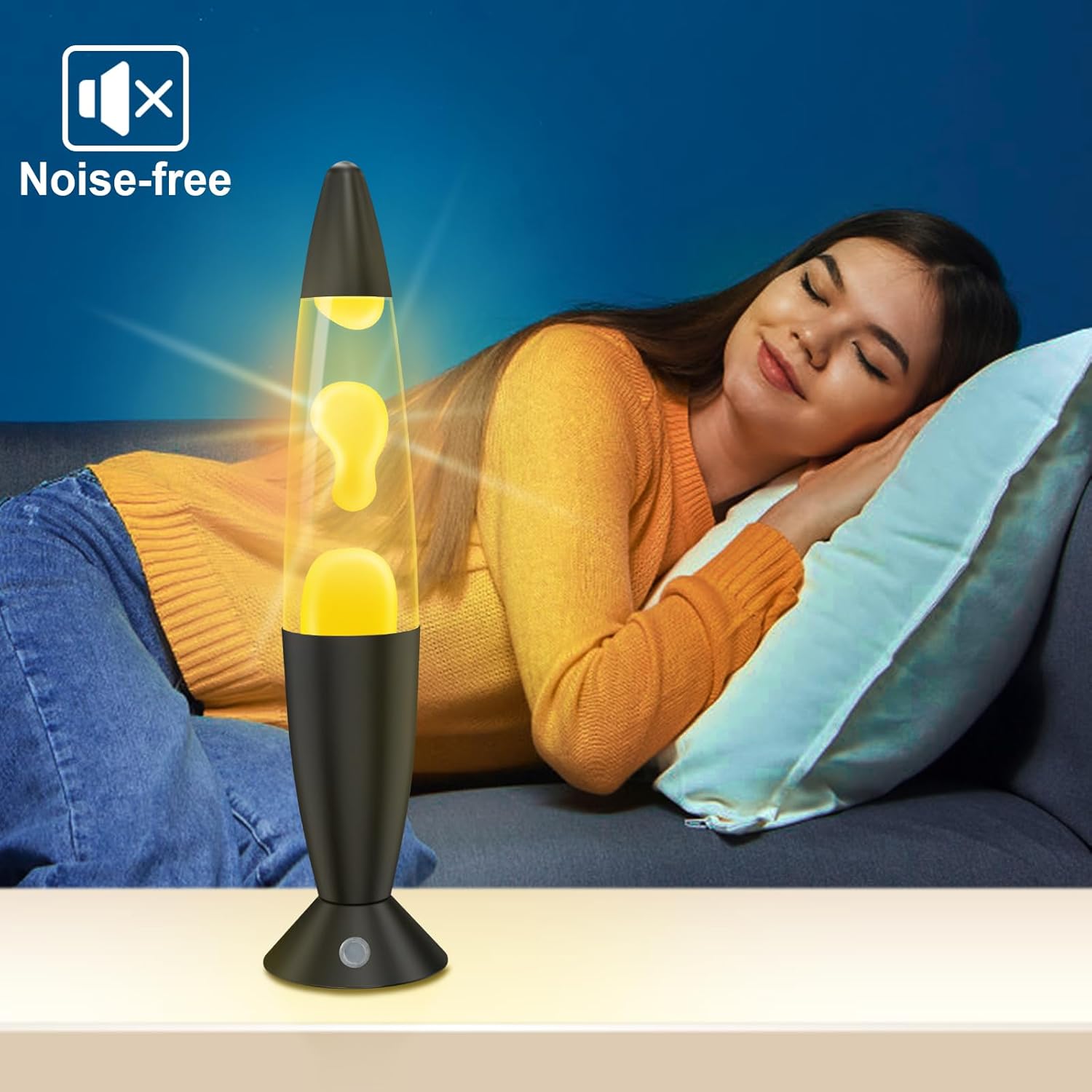 Lámpara de Lava Relax LED 17 colores
