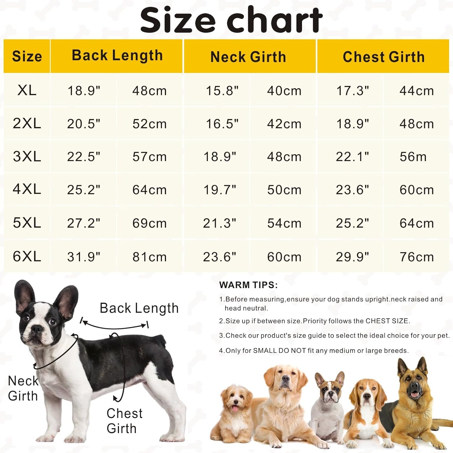 Abrigo impermeable para perros
