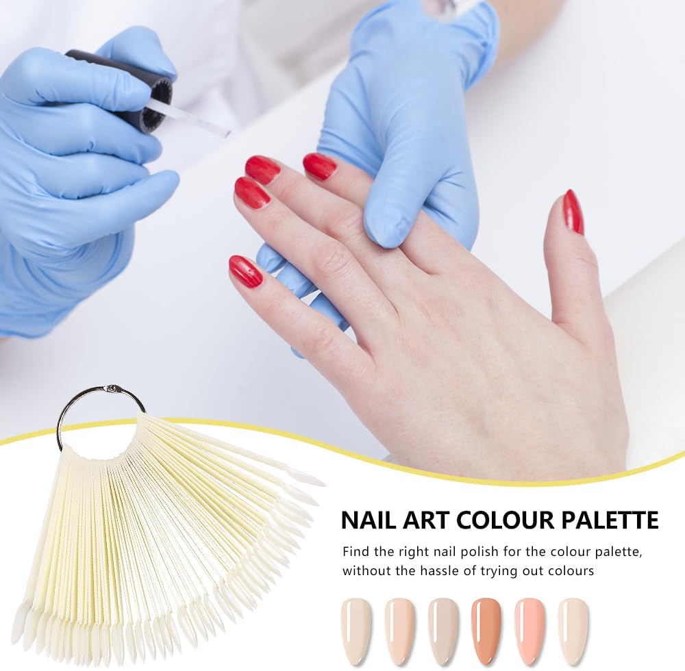 Palitos de Uñas Abanico 100u