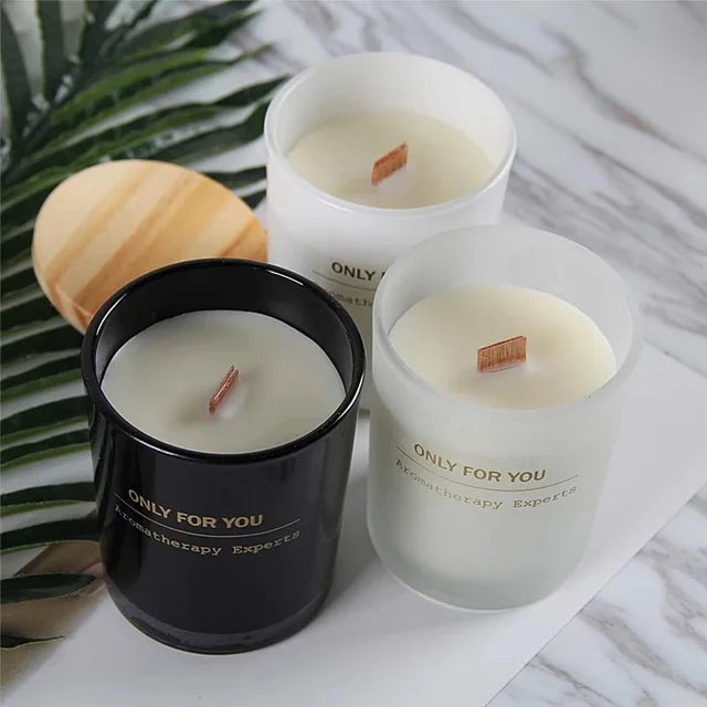 Mechas de madera para velas